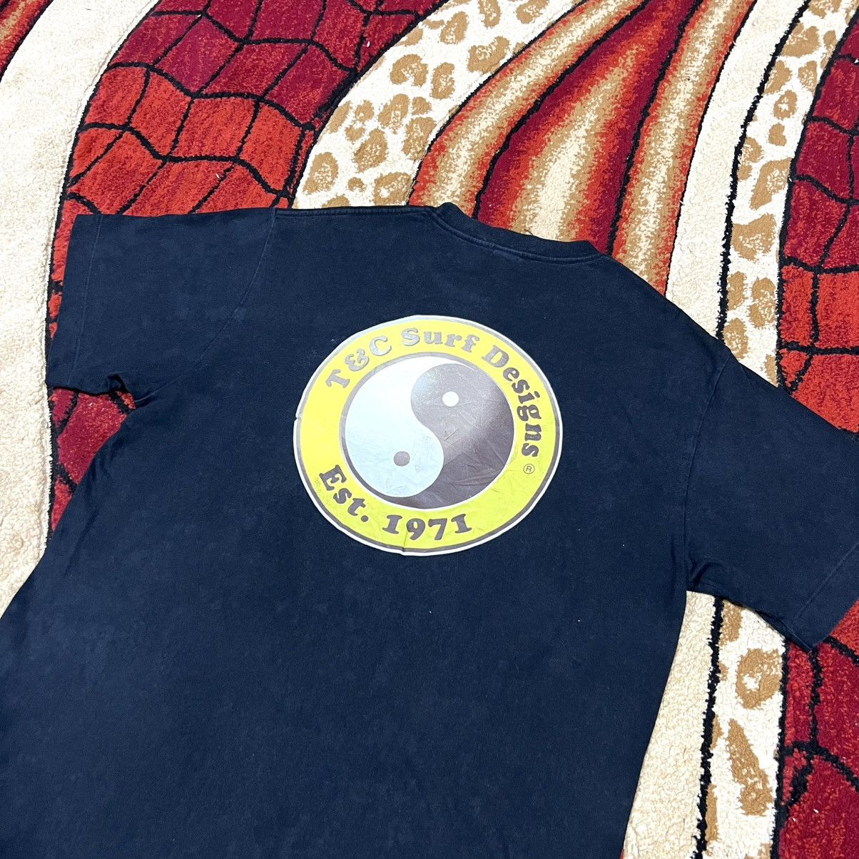Sun Surf Vintage Thrashed Faded 90s T&C Surf Design Surfing T Shirt Size US L / EU 52-54 / 3 - 1 Thumbnail