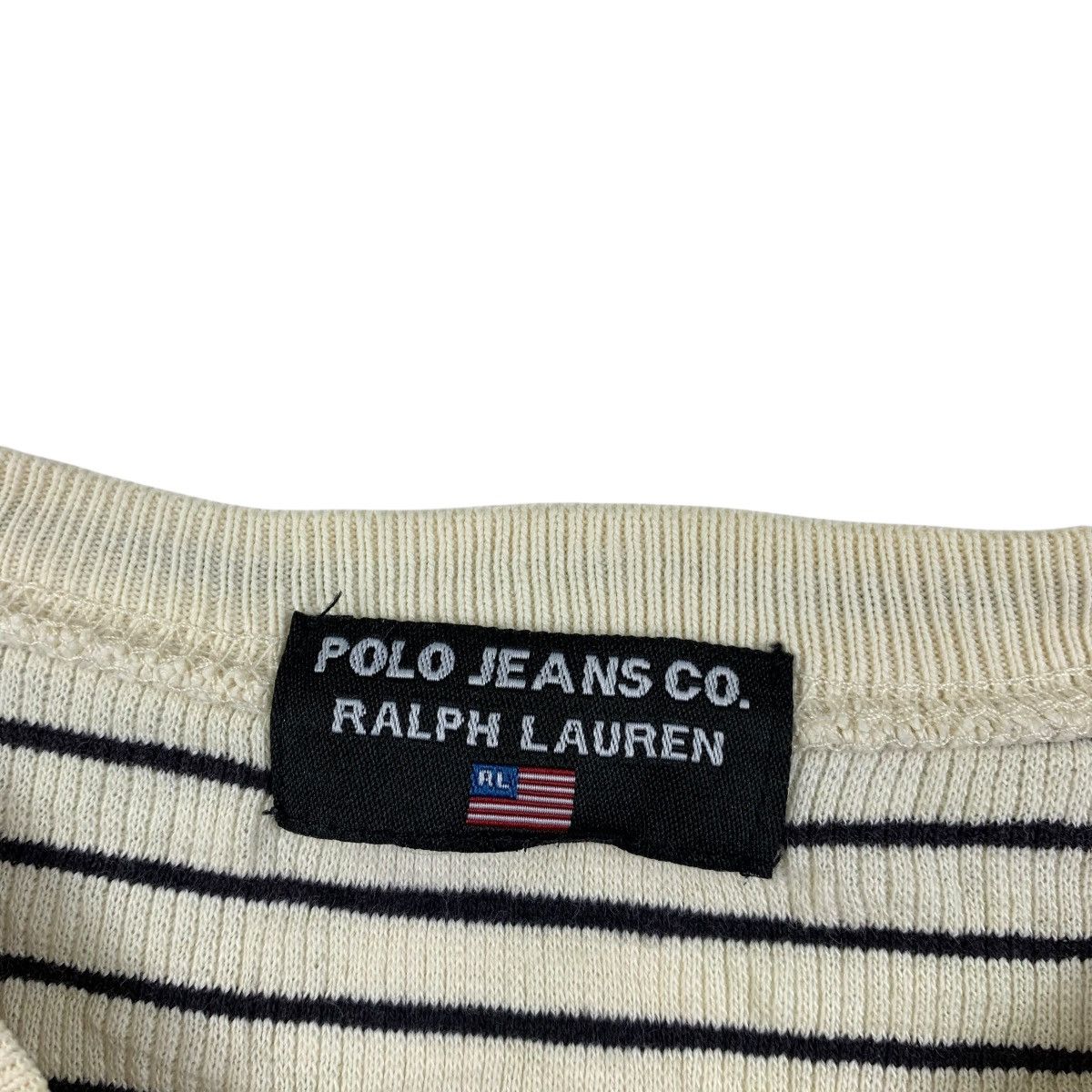 Polo Ralph Lauren Polo Jeans Co. Ralph Lauren Striped V-Neck Long Sleeve Size US M / EU 48-50 / 2 - 3 Thumbnail