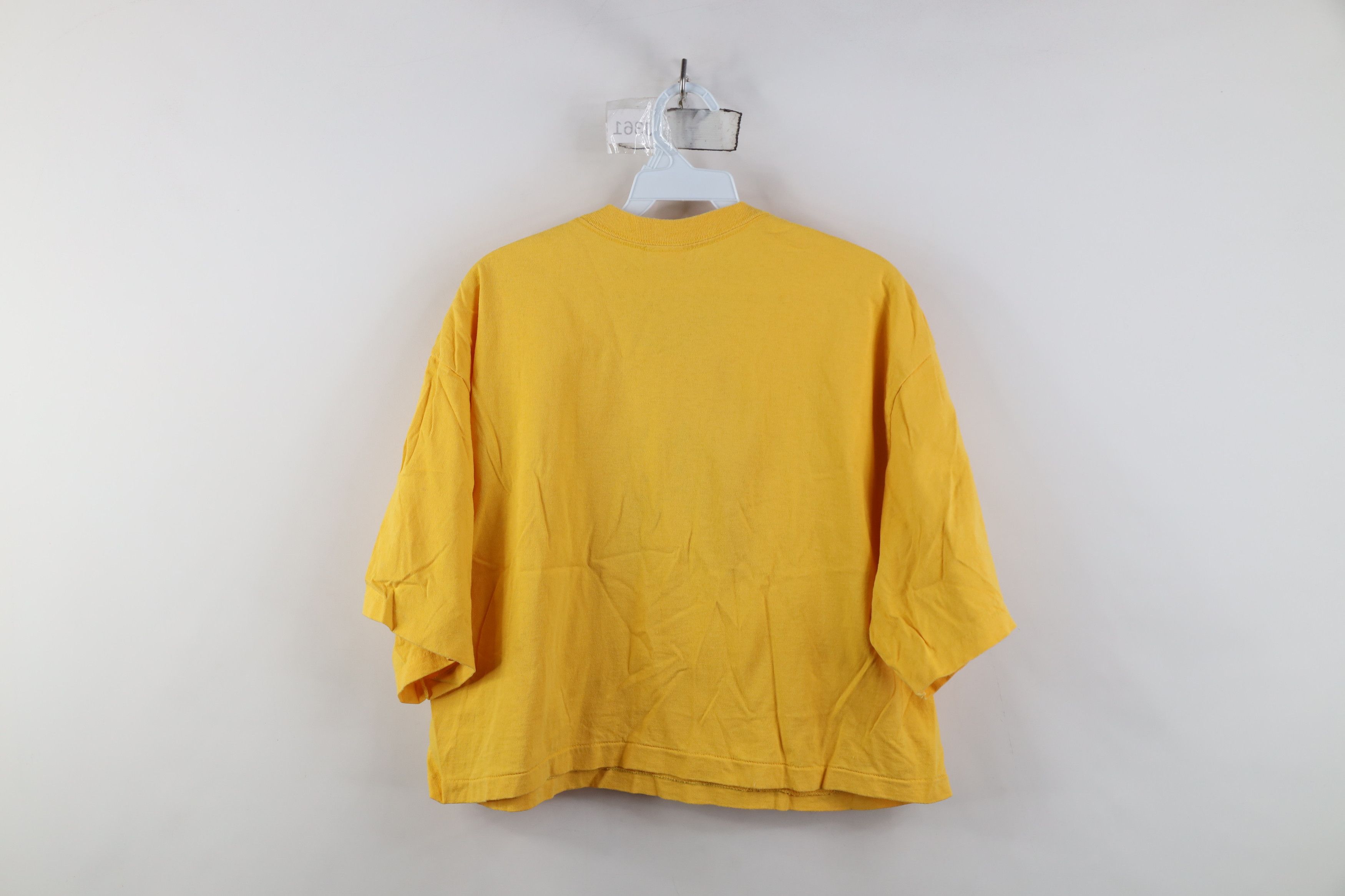Vintage Vintage 90s Jim Benson Don't Really Care Cropped T-Shirt USA Size ONE SIZE - 12 Thumbnail