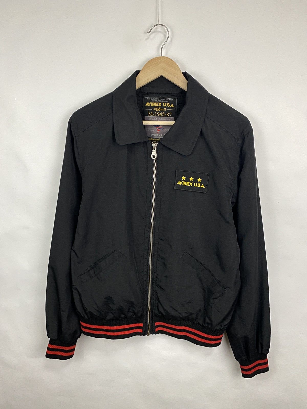 Avirex × Ed Hardy 🇺🇸 Vintage Avirex USA M-1945-87 Ed Hardy Style Jacket Y2K Size US M / EU 48-50 / 2 - 4 Thumbnail
