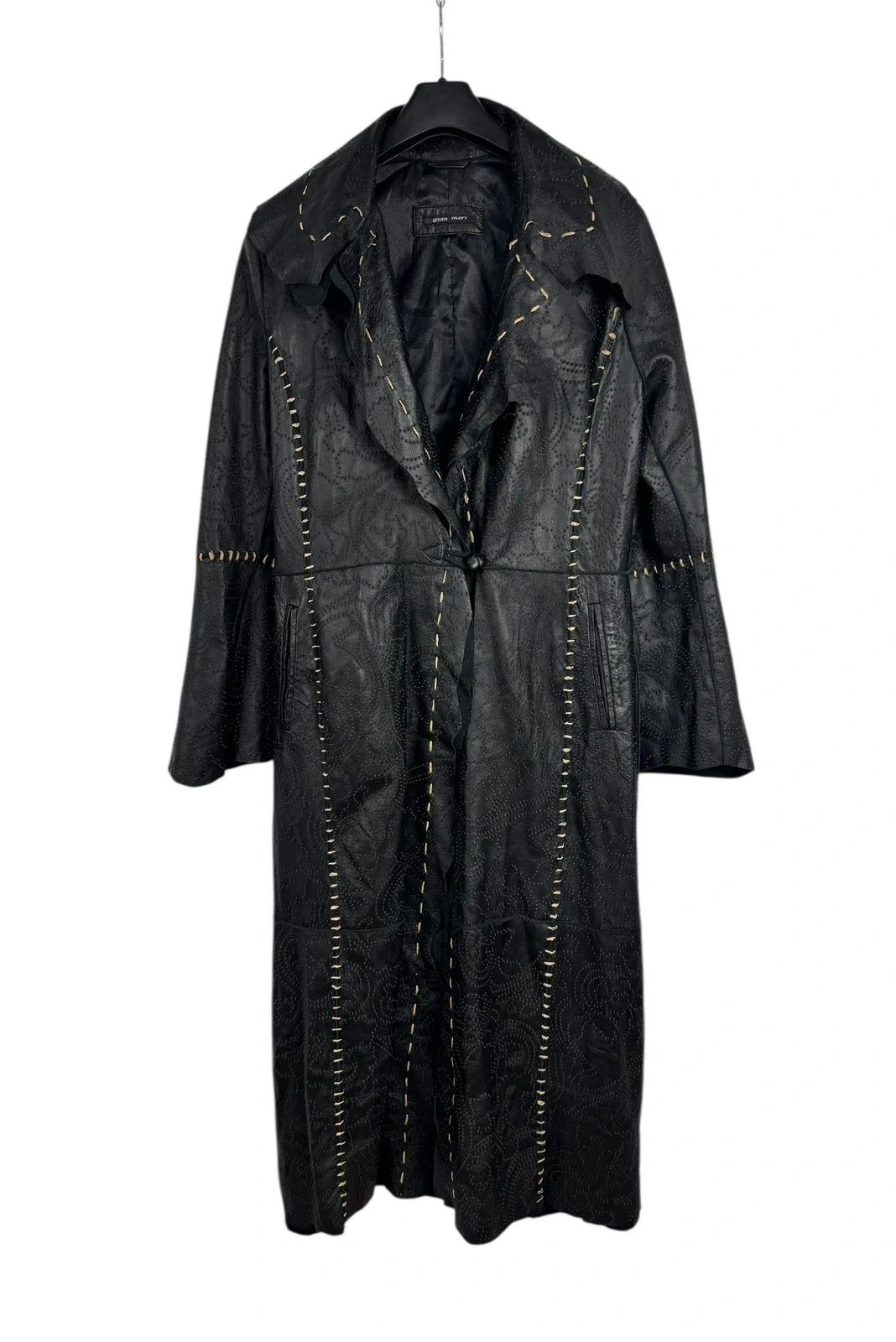 Other Gian Mori Genuine Leather Trench Coat Structured size XL Size XL / US 12-14 / IT 48-50 - 16 Thumbnail