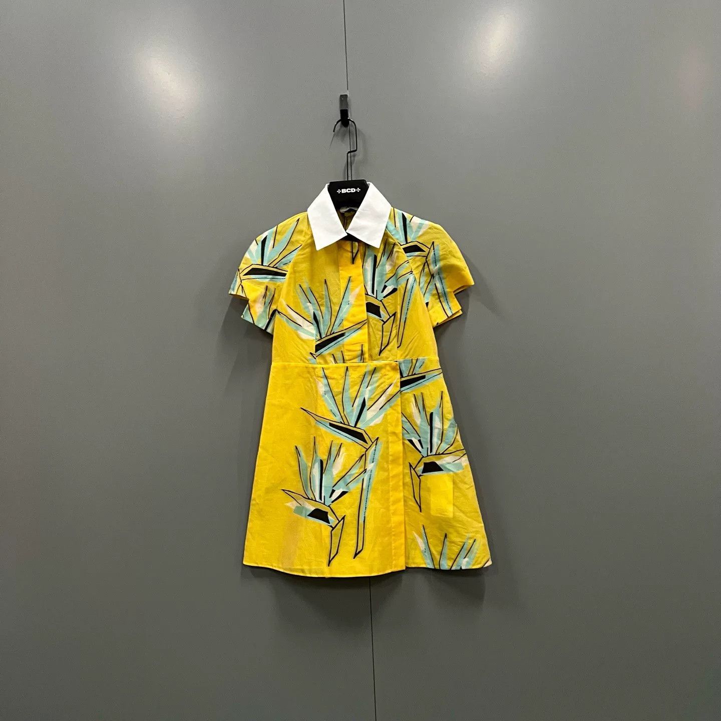 Fendi fendi floral print dress in yellow Size M / US 6-8 / IT 42-44 - 1 Thumbnail
