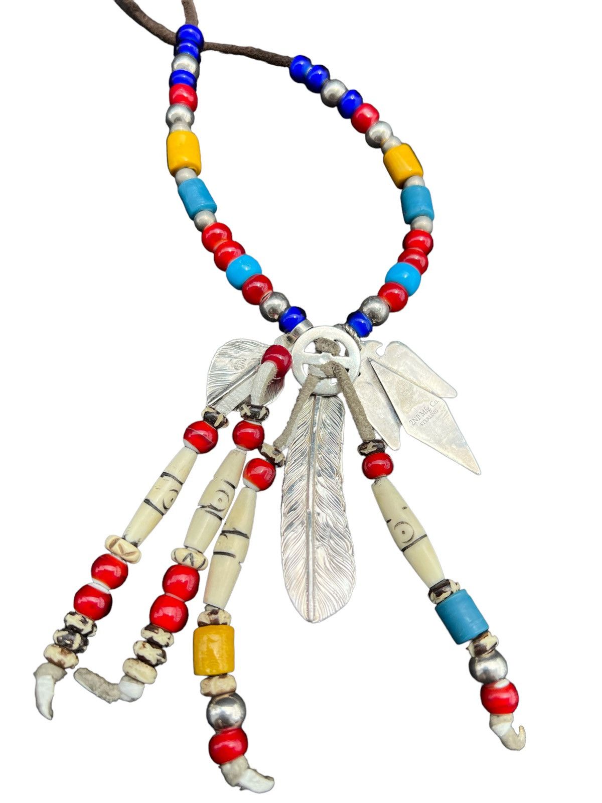 John Mayer 🔥2NP Mfg. Co.🇲🇾 Feather Necklace John Mayer Sean Wotherspoon Size ONE SIZE - 4 Thumbnail