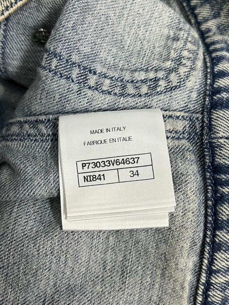 Chanel Chanel Make an old ruffled denim jacket Size XXS / US 00 / IT 34 - 5 Thumbnail