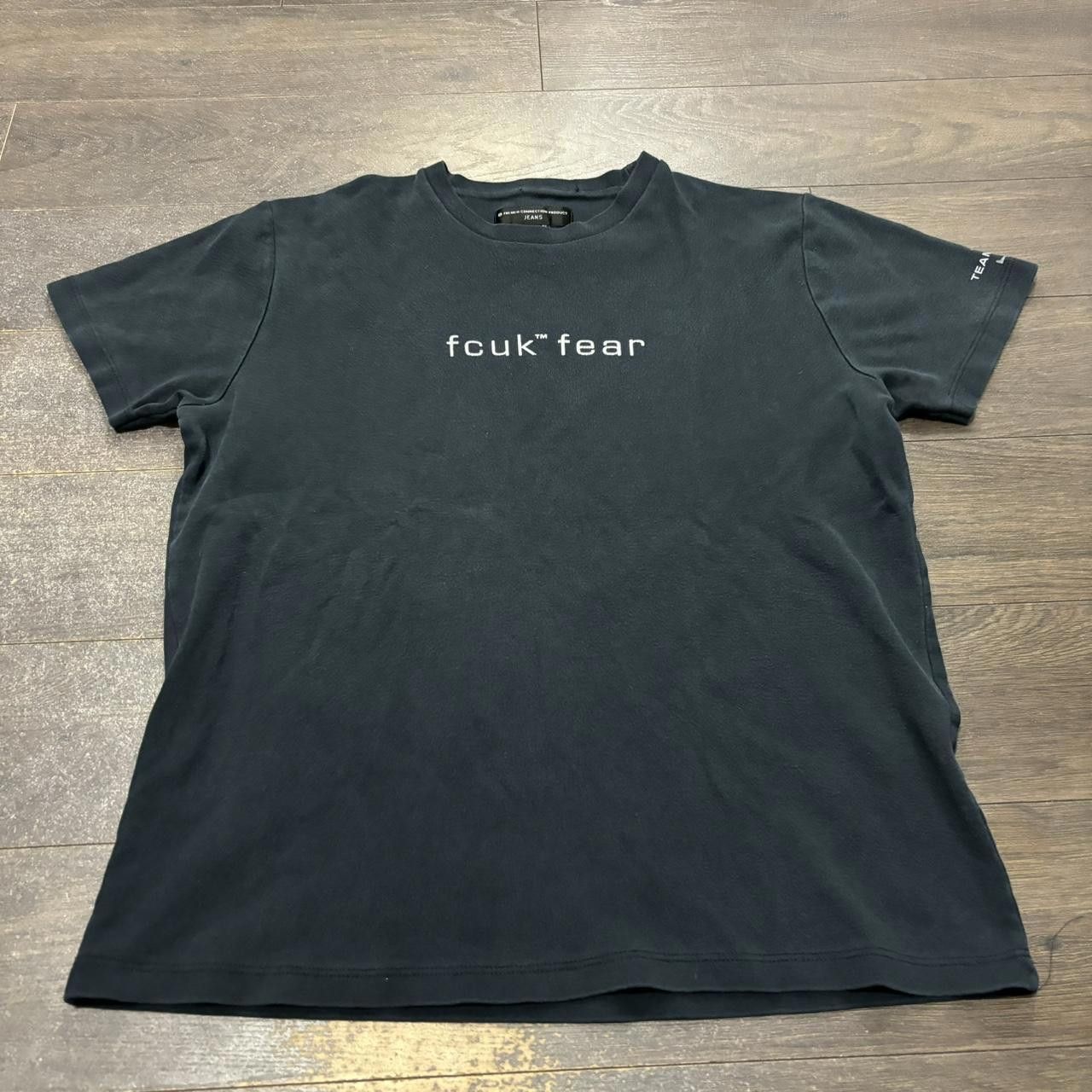 French Connection Vintage French Connection Fcuk Fear T Shirt 00s M Size M / US 6-8 / IT 42-44 - 2 Thumbnail