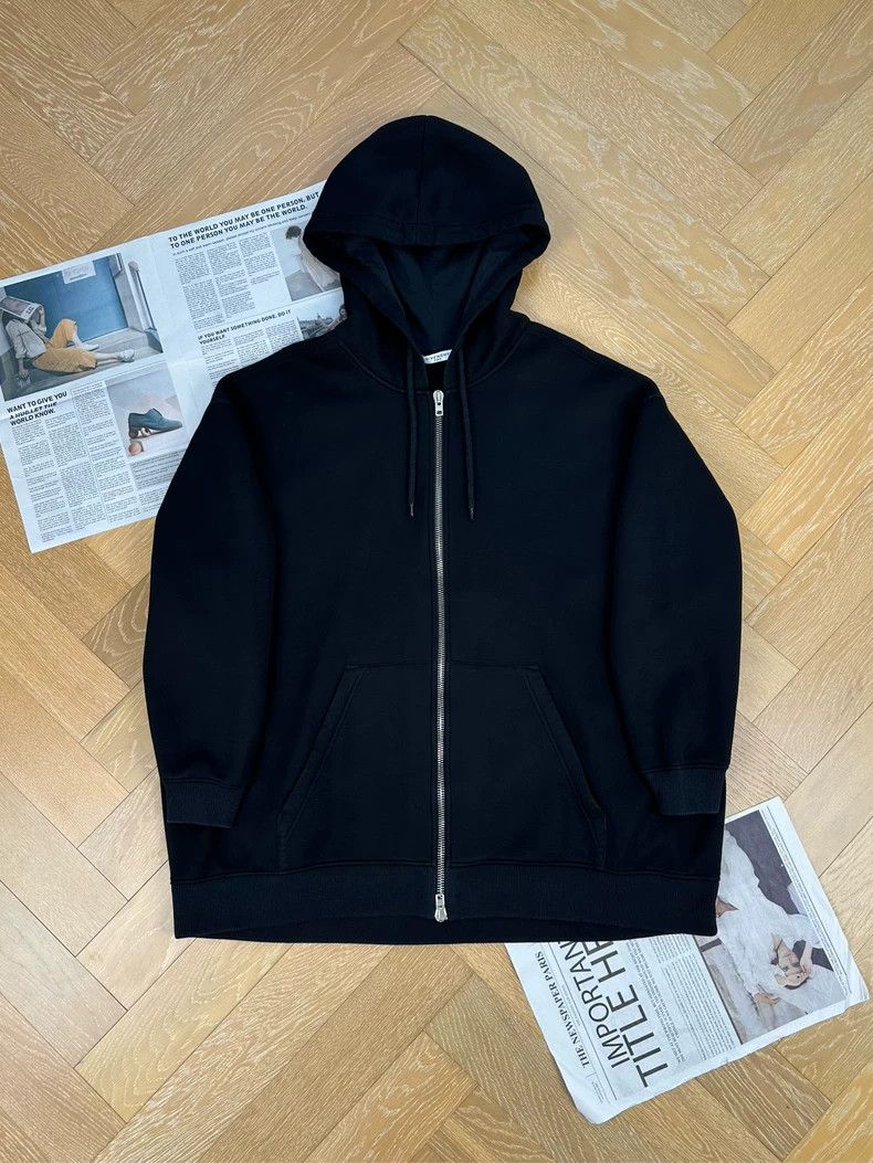 Givenchy Givenchy Size34 Oversized Black Space Cotton Hoodie Size US M / EU 48-50 / 2 - 2 Thumbnail