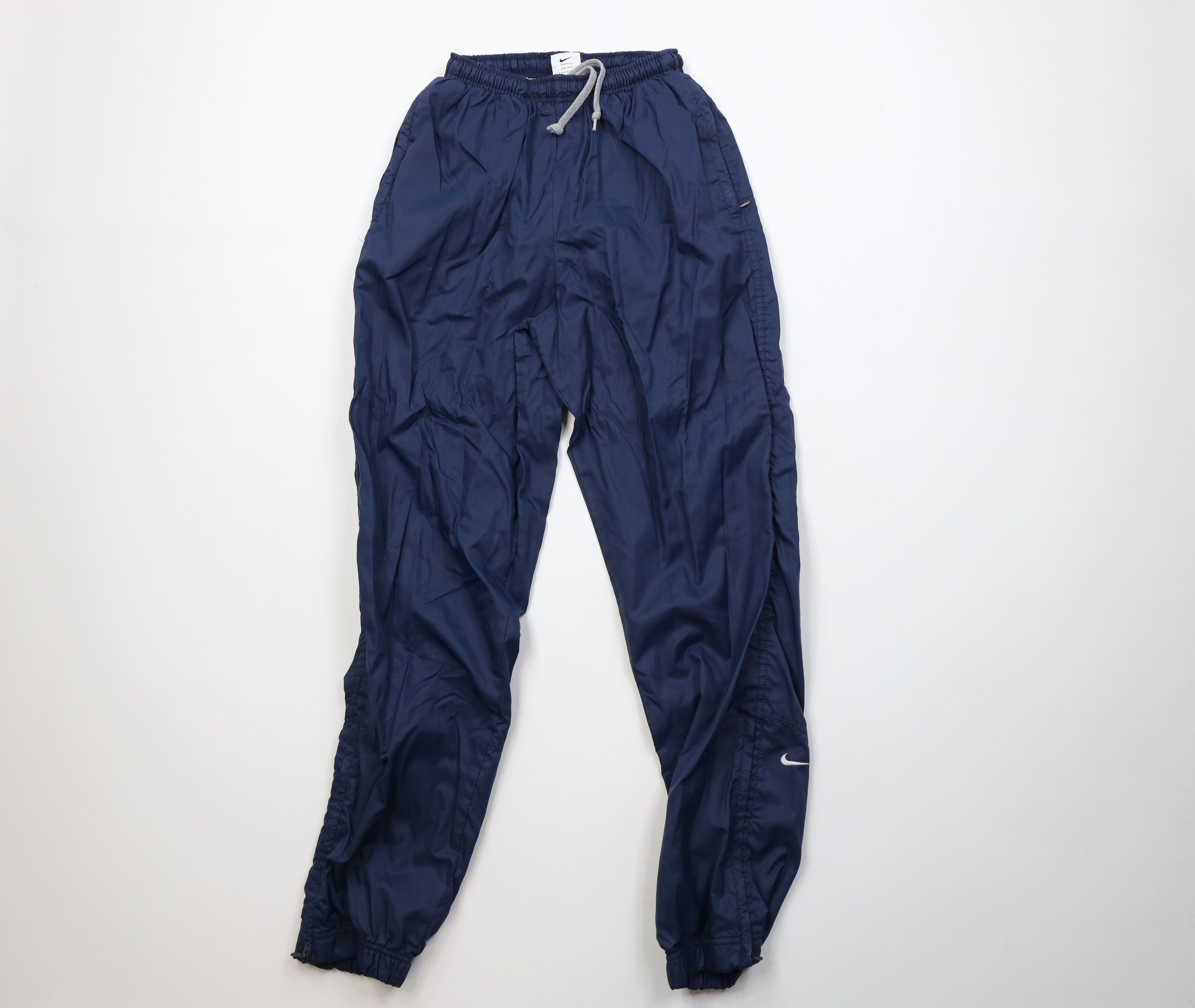 Nike Vintage 90s Nike Scott Mini Swoosh Lined Joggers Pants Size 22" - 1 Thumbnail