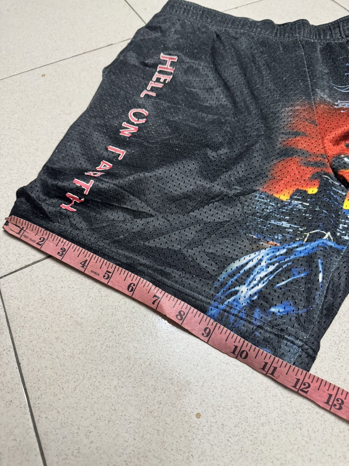 Supreme SUPREME X HELLRAISER PINHEAD MESH SHORTS Size US 34 / EU 50 - 6 Thumbnail