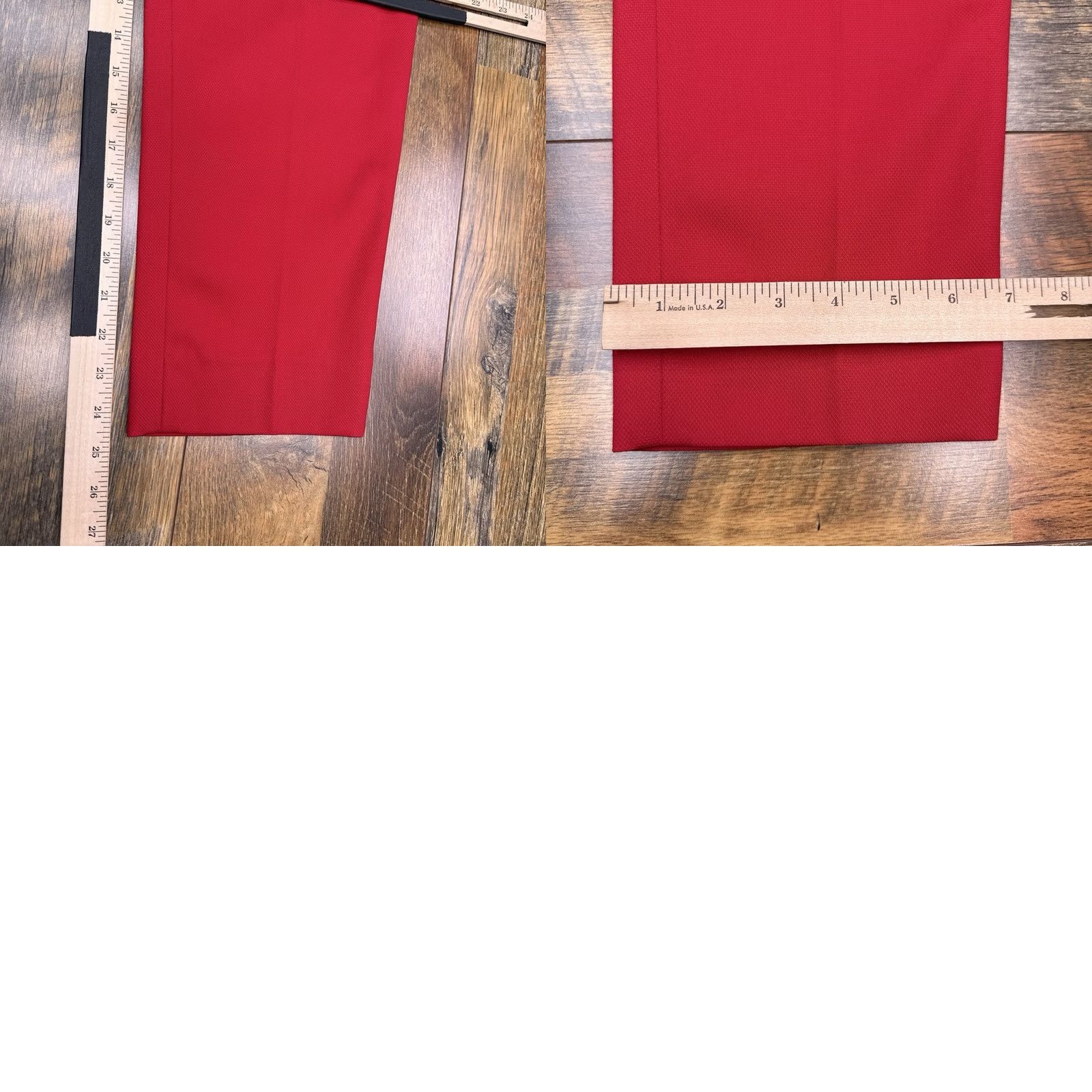 Talbots Talbots Hampshire Ankle Pants Womens 10 Petite Red Stretch New Size 32" / US 10 / IT 46 - 9 Thumbnail