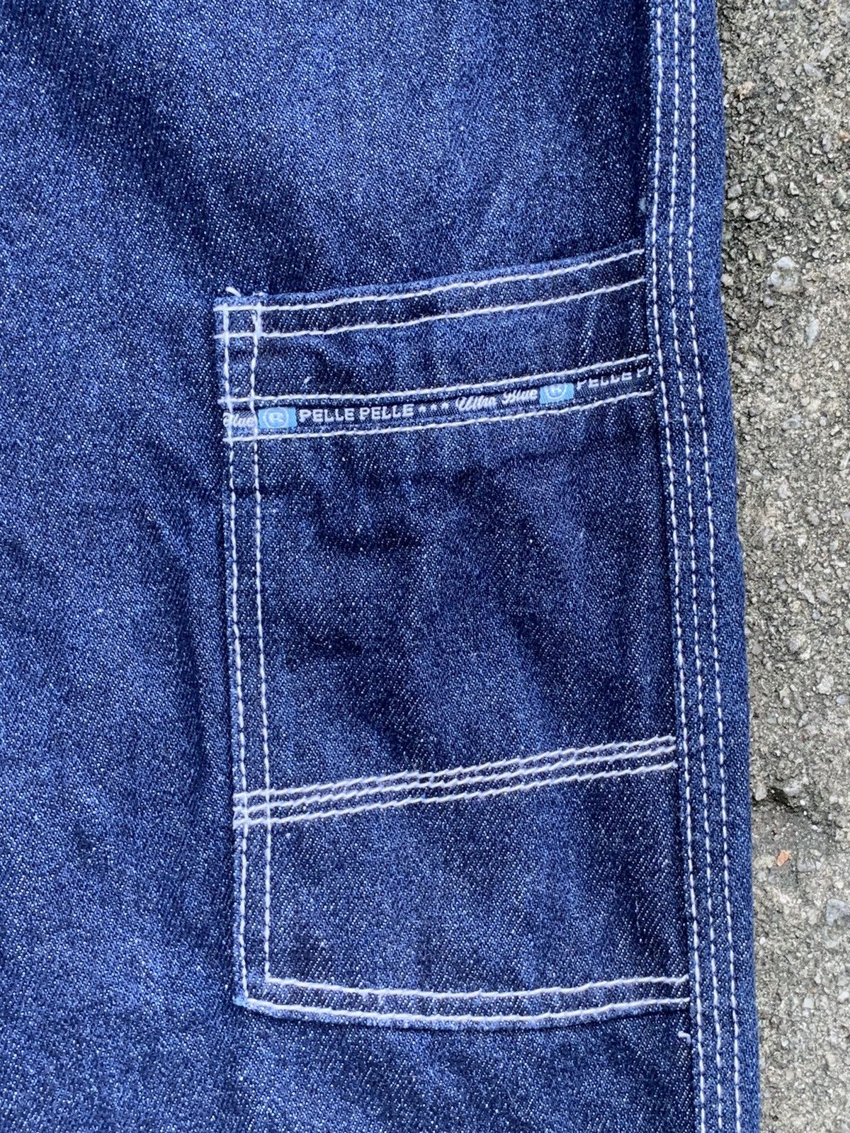 JNCO × Marc Buchanan × Pelle Pelle Vintage 90s Pelle Pelle Marc Buchanan Baggy Jeans Pants Size US 34 / EU 50 - 10 Thumbnail