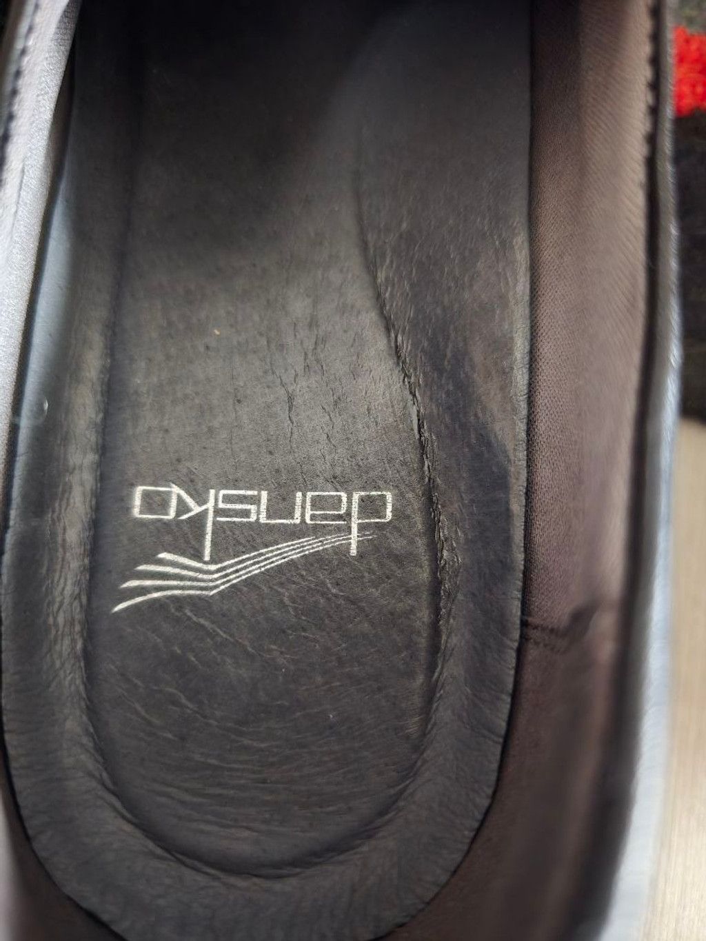 Dansko Women's Dansko Franny Black Leather Flats & Loafers size 39 Size US 9 / IT 39 - 5 Thumbnail