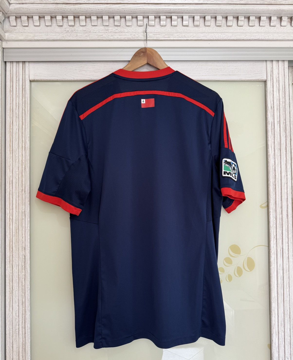 Adidas New England Revolution 2014-2015 Home Soccer Jersey Kit Size US XL / EU 56 / 4 - 2 Thumbnail