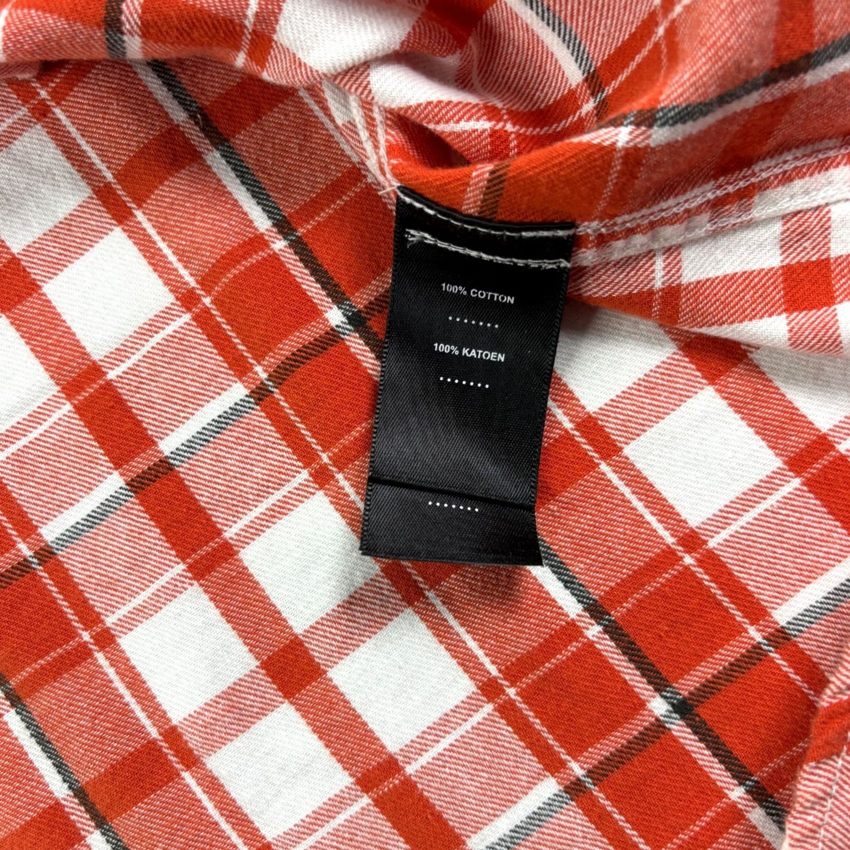 Harley Davidson Harley-Davidson Shirt Mens 3XL Orange Plaid Button-Up Short Sleeve Biker Casual Shirt Mens Size US XXL / EU 58 / 5 - 6 Thumbnail