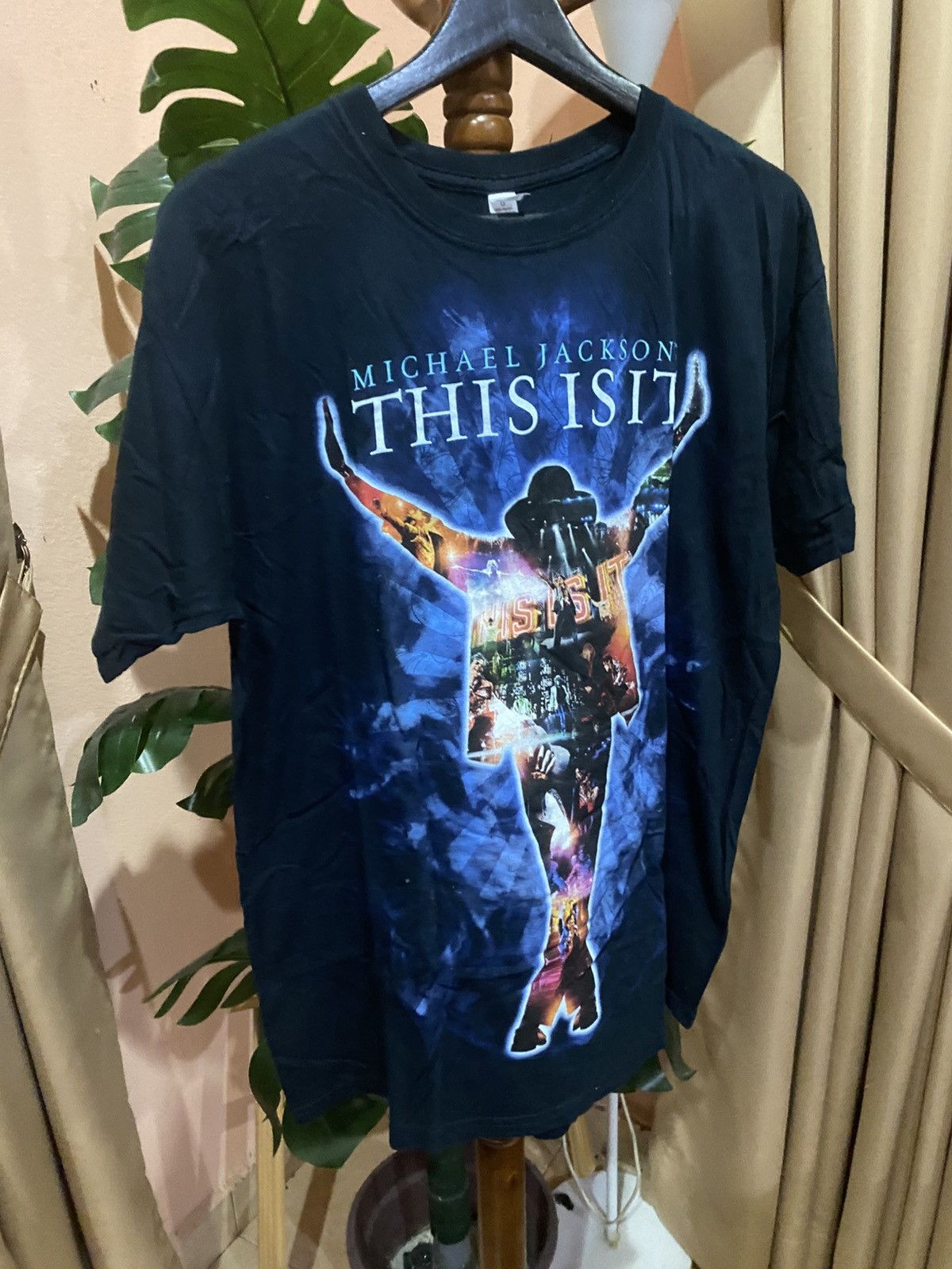 Michael Jackson Michael Jackson “This Is It” Concert Tribute Black Tee Size US L / EU 52-54 / 3 - 3 Thumbnail