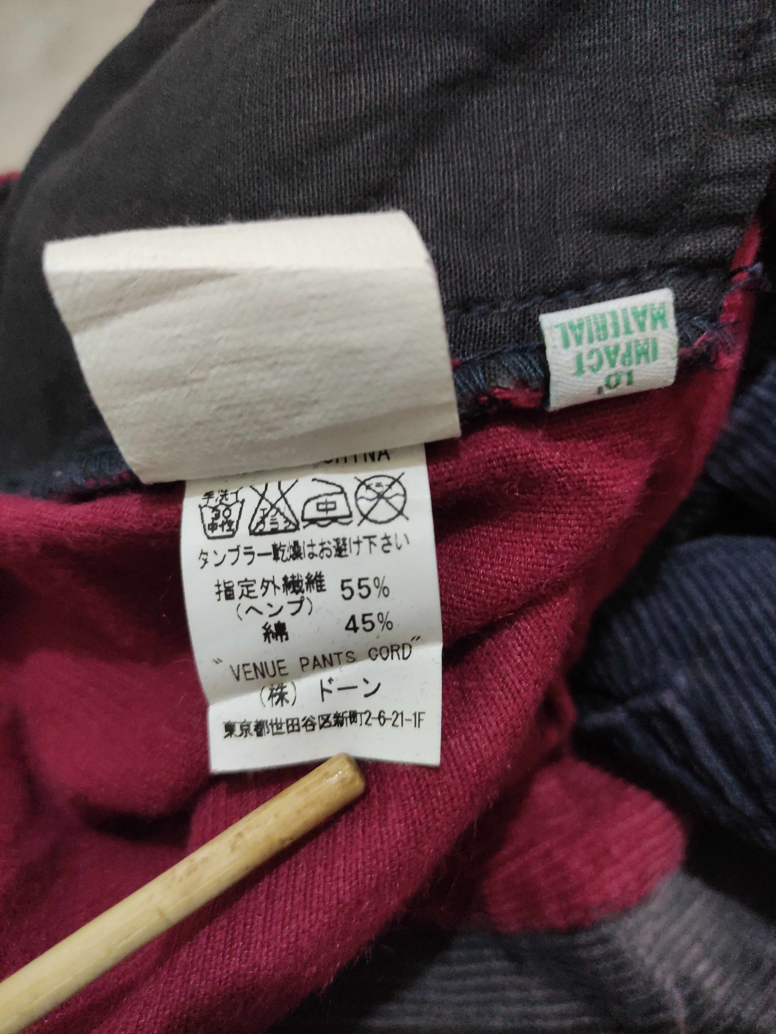 Japanese Brand Phatee Wear Venue Pants Crazy Pattern Corduroy Size US 32 / EU 48 - 6 Thumbnail