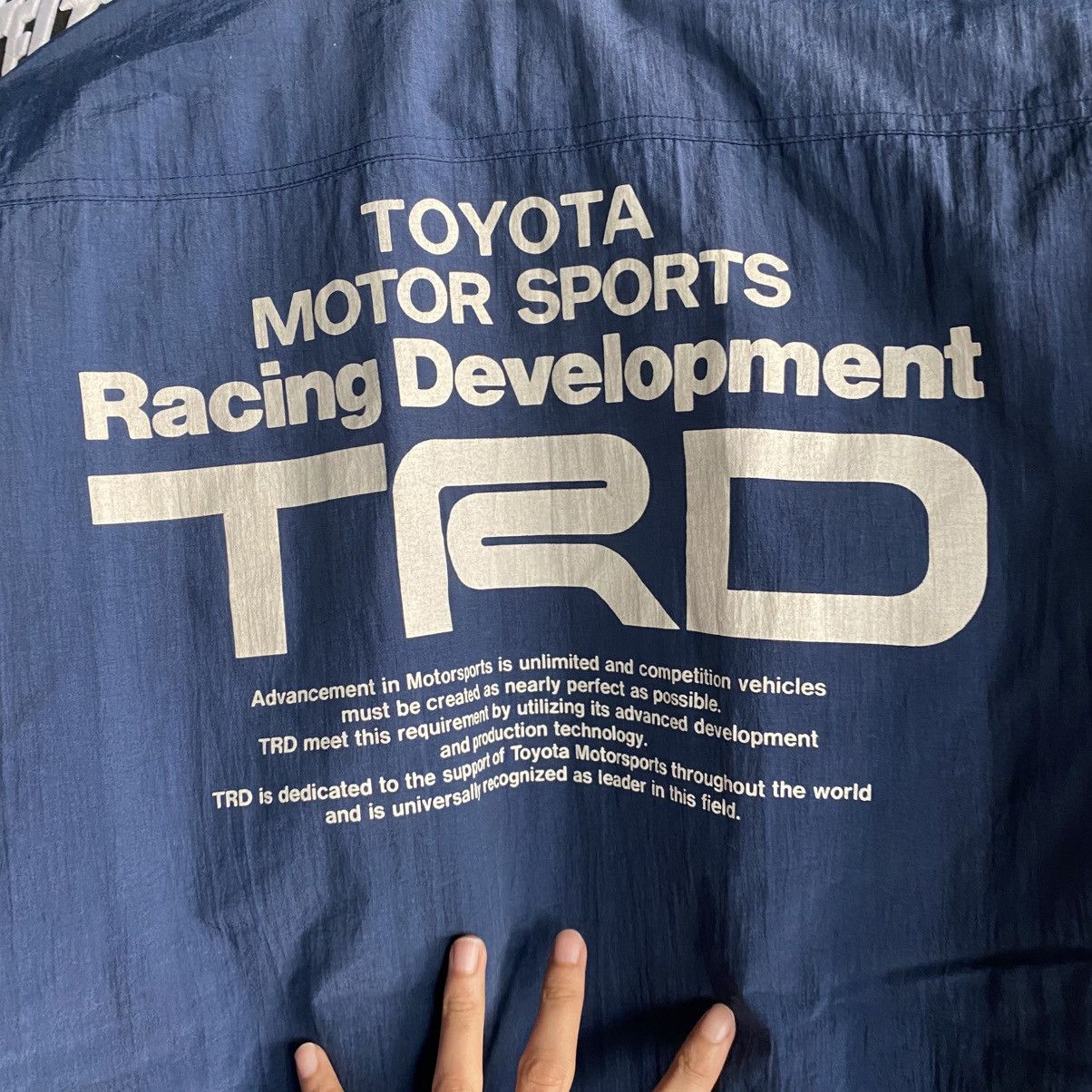 Vintage Rare Vintage TRD Toyota Racing Development JDM Bomber Jacket Size US L / EU 52-54 / 3 - 7 Thumbnail