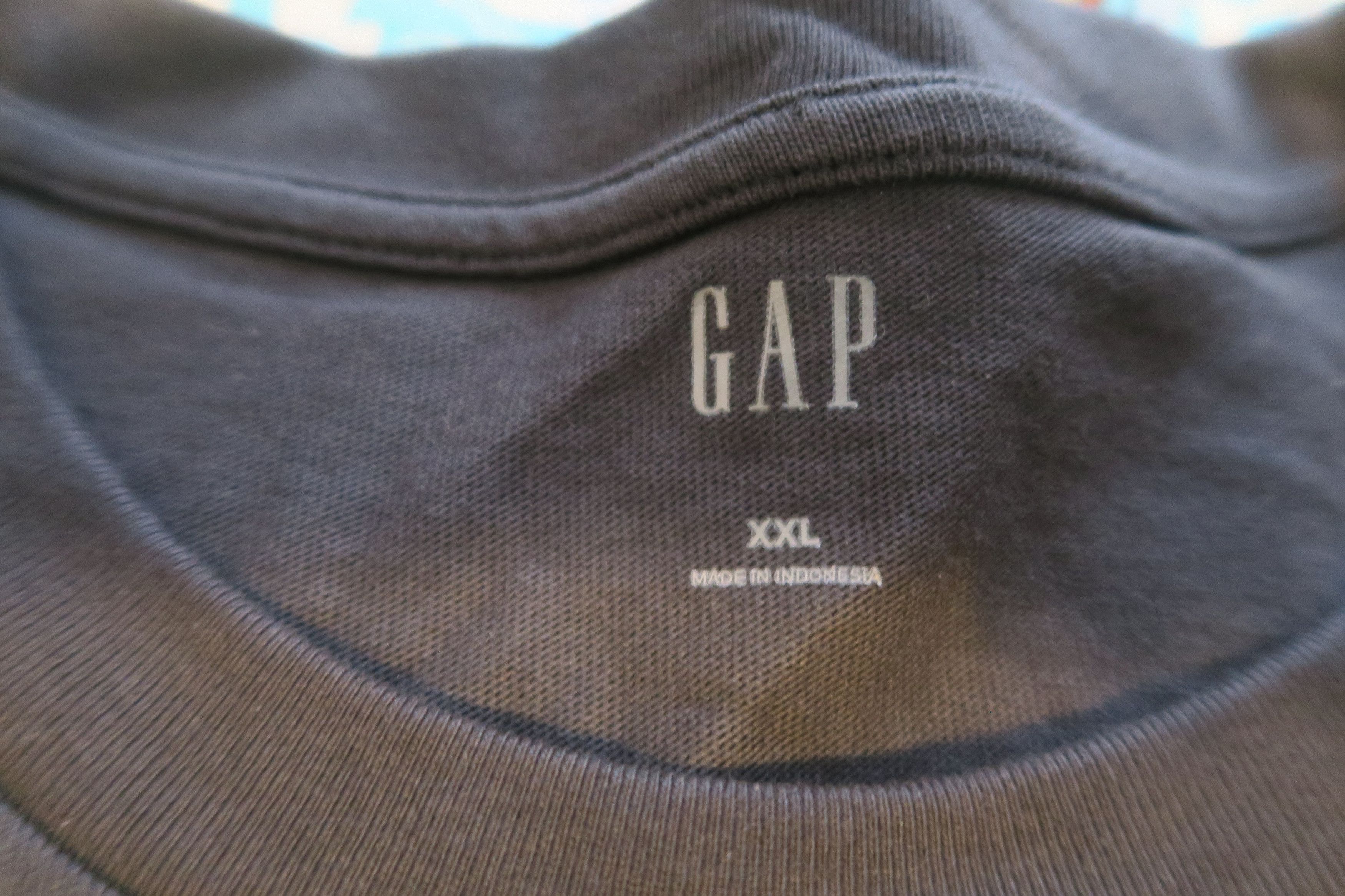 Gap Gap Heavyweight Relaxed Pocket Tee Moonless Night 2XL Size US XXL / EU 58 / 5 - 4 Thumbnail