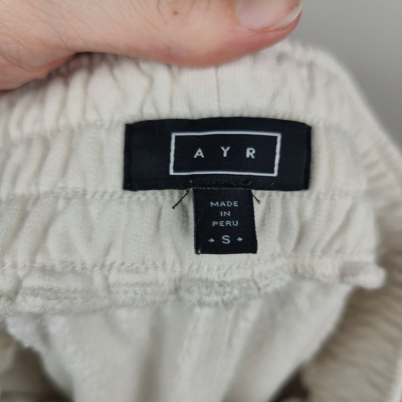 Other Ayr Sweatpants Womens Small Off-White All Year Round Size 27" / US 4 / IT 40 - 5 Thumbnail