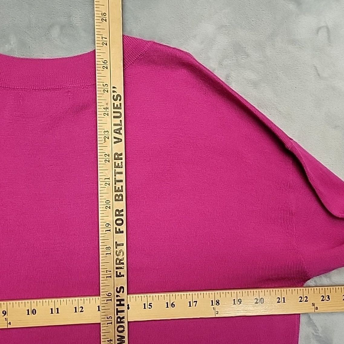 Banana Republic Banana Republic Sweater Womens M Pink 100% Merino Wool Long Sleeve Casual Pullover V-Neck Knit Solid Classic American Men’s/Women’s not applicable Size M / US 6-8 / IT 42-44 - 8 Thumbnail