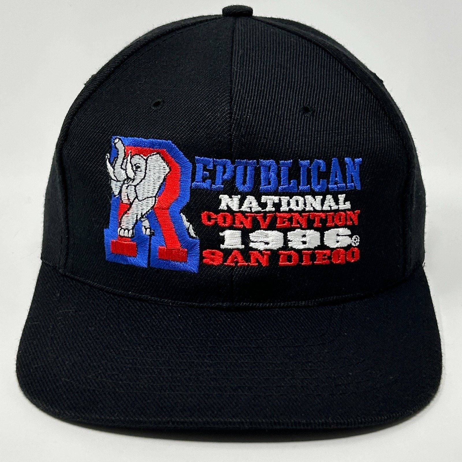 Vintage Vintage Republican National Convention 1996 Hat Cap Black Size ONE SIZE - 9 Thumbnail