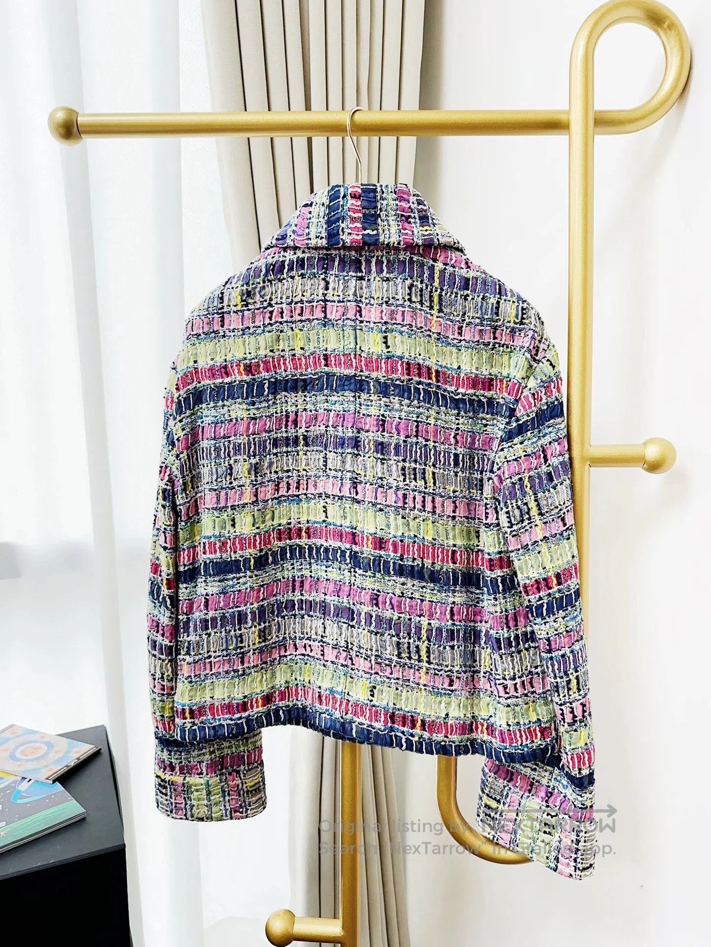 Chanel Chanel 21P Colorful Mosaic Short Jacket. Size US S / EU 44-46 / 1 - 2 Thumbnail