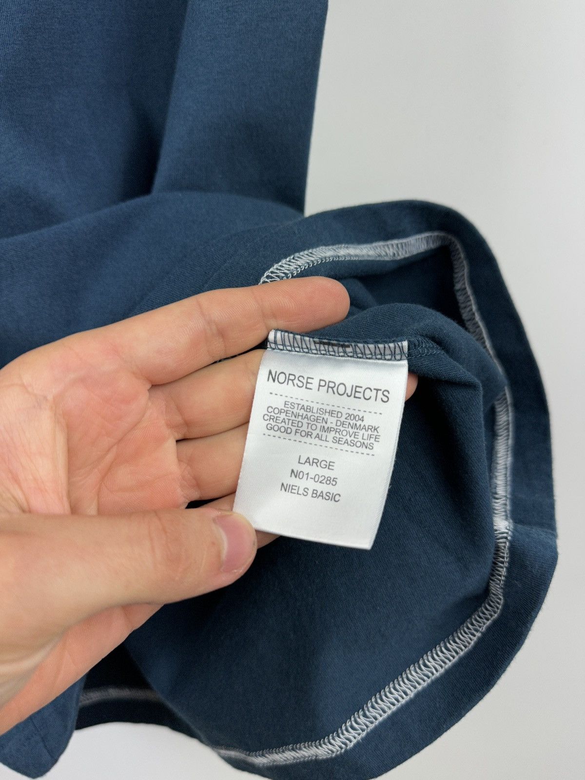 Norse Projects Norse Project T-shirt Size US L / EU 52-54 / 3 - 7 Thumbnail