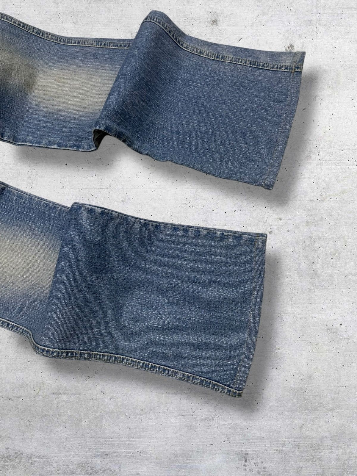 Diesel VINTAGE DIESEL INDUSTRY DESIGNER 90S BLUEWASHED FLARE DENIM Size US 28 / EU 44 - 5 Thumbnail