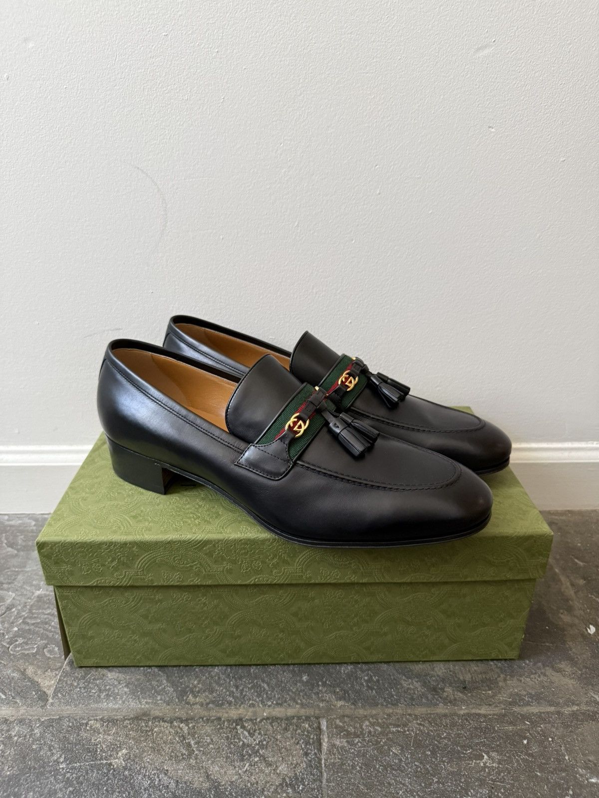 Gucci Gucci Jakarta Tassel Loafers Size US 12 / EU 45 - 1 Thumbnail