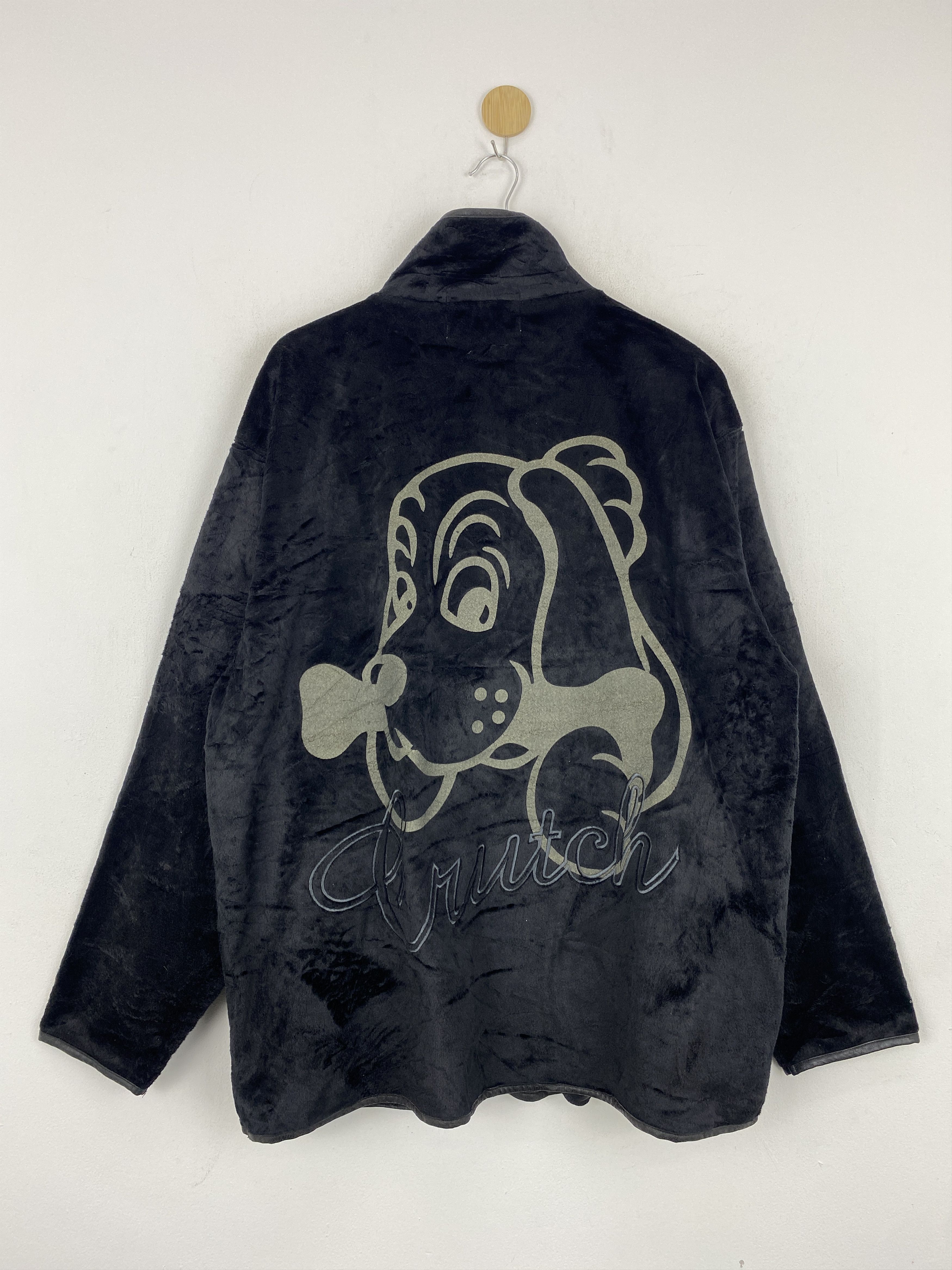 Japanese Brand Vintage Galfy By Crutch Zipper Velvet Jacket J1903 Size US L / EU 52-54 / 3 - 1 Thumbnail