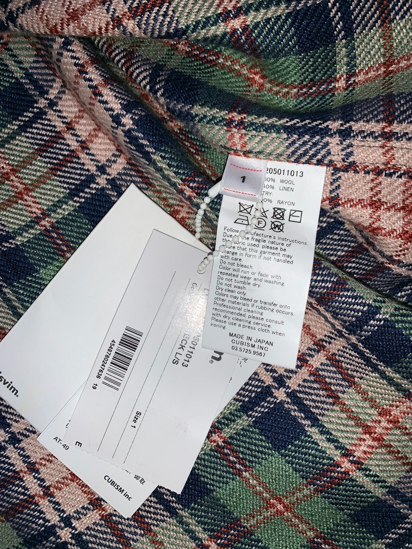 Visvim visvim Lumber Shirt Size US S / EU 44-46 / 1 - 2 Thumbnail