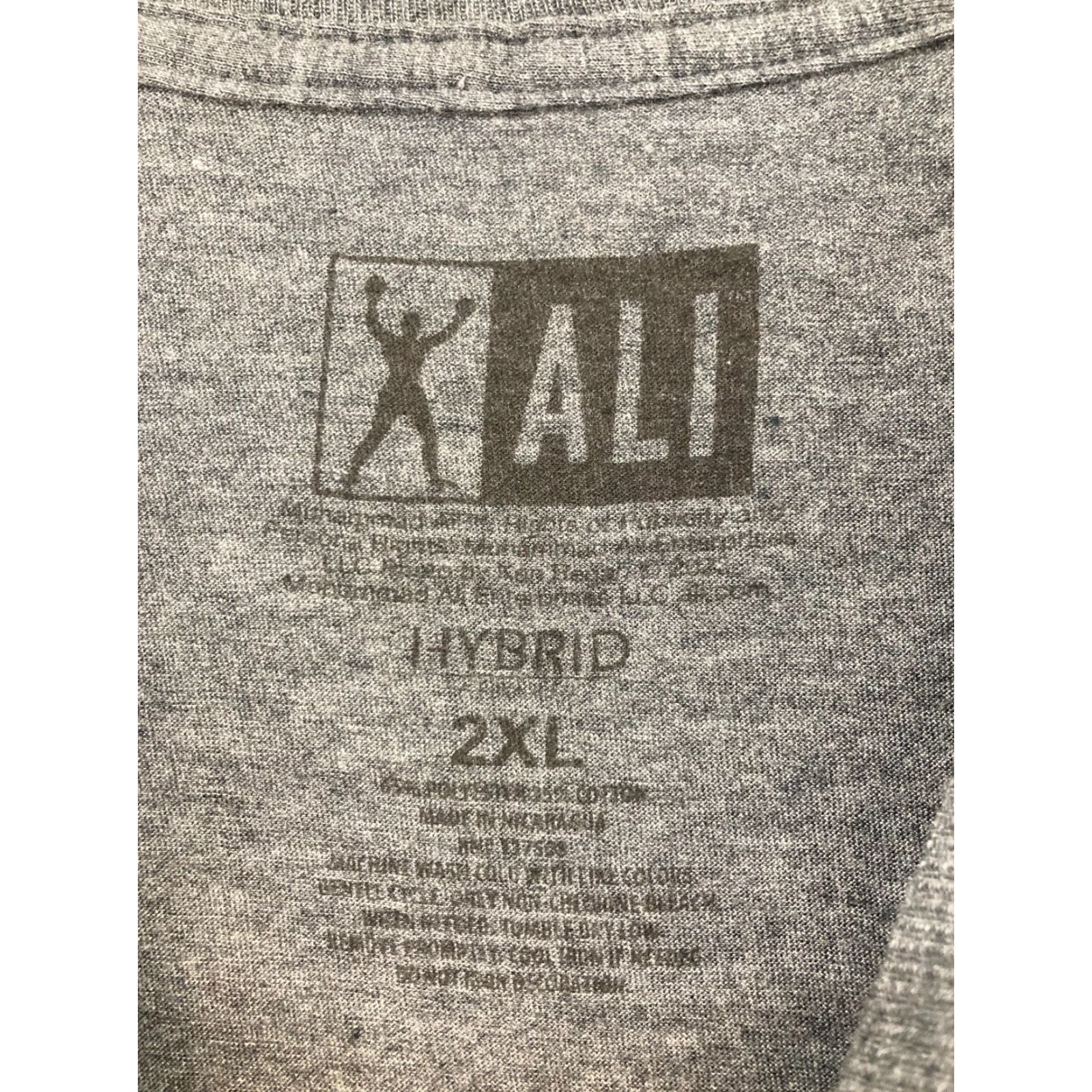 Vintage Muhammad Ali Shirt Mens 2XL Gray Size US XXL / EU 58 / 5 - 5 Thumbnail