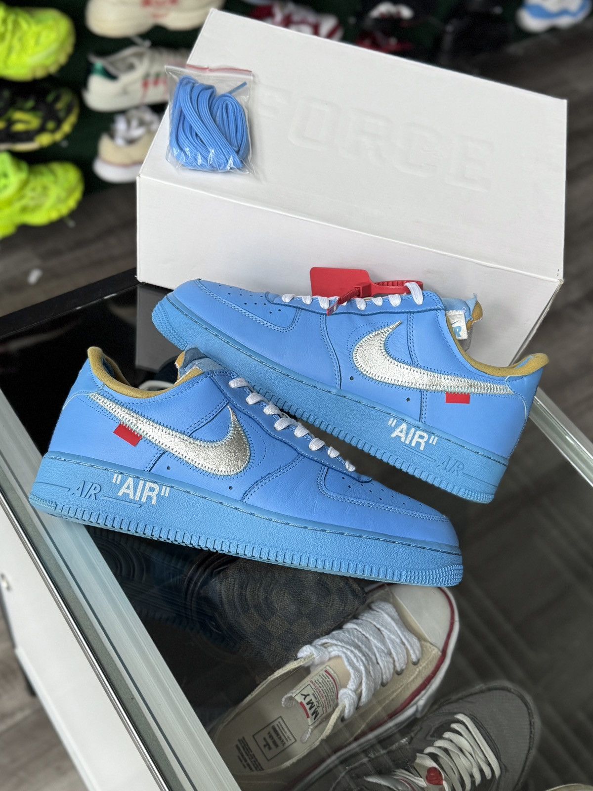 Nike × Off-White Nike Air Force 1 Low '07 x Off-White MCA OG All CLEAN Size US 10.5 / EU 43-44 - 1 Thumbnail