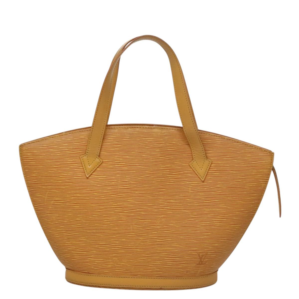 Louis Vuitton Saint Jacques Yellow Leather Handbag (Pre-Owned) Size ONE SIZE - 1 Thumbnail