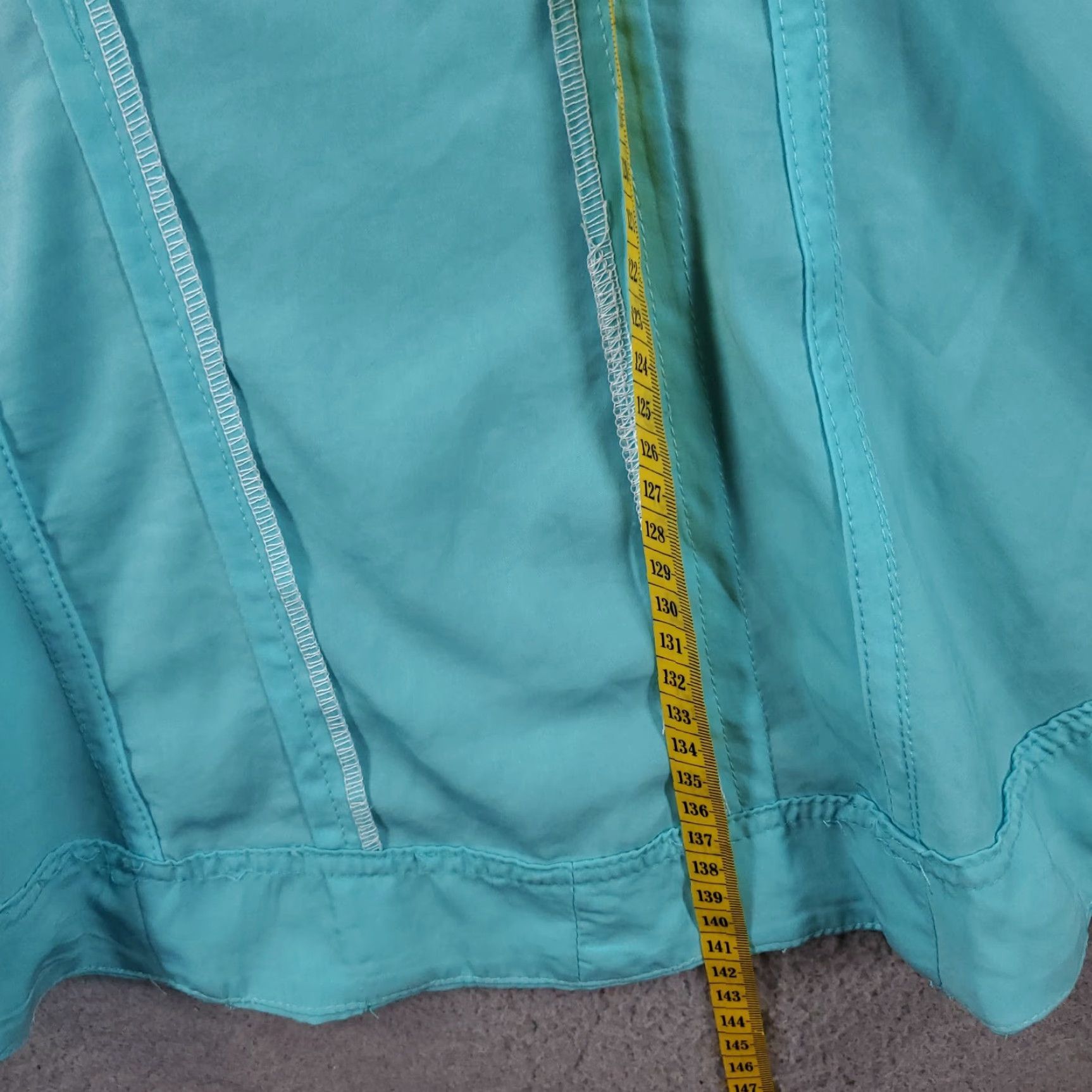 Kenneth Cole Kenneth Cole Dress Women XS Racerback Tank Hi Low Tanya Maxi Blue Green Pool Coverup Size XS / US 0-2 / IT 36-38 - 4 Thumbnail
