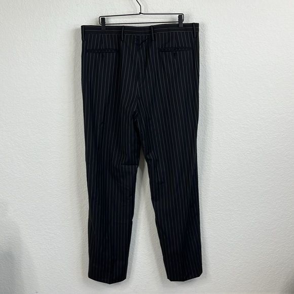Dolce & Gabbana Dolce and Gabbana Pinstripe Virgin Wool 2 Pc 2 Button Suit s Size 46L - 9 Thumbnail
