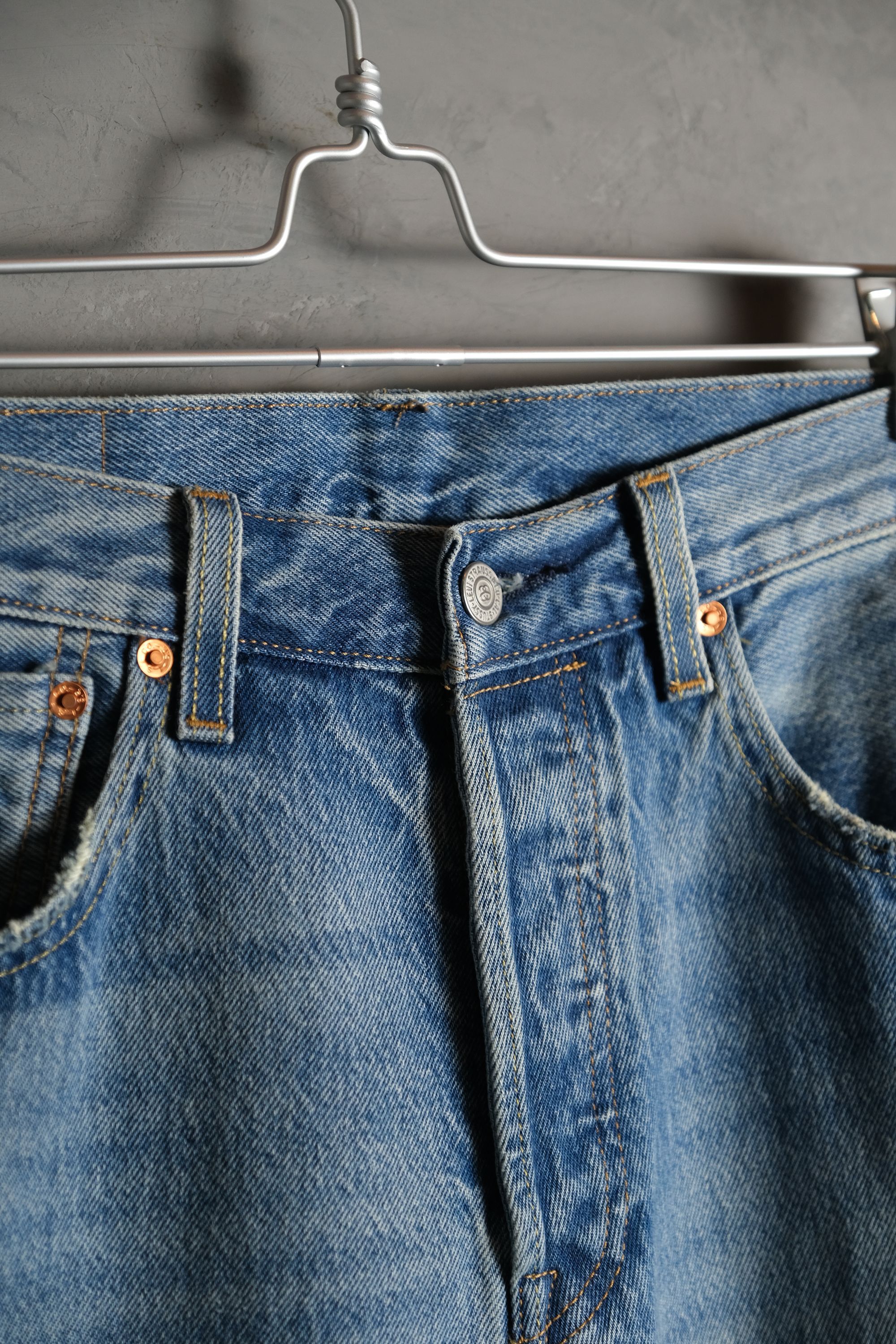 Stussy x Levi's Embossed 501 Jeans