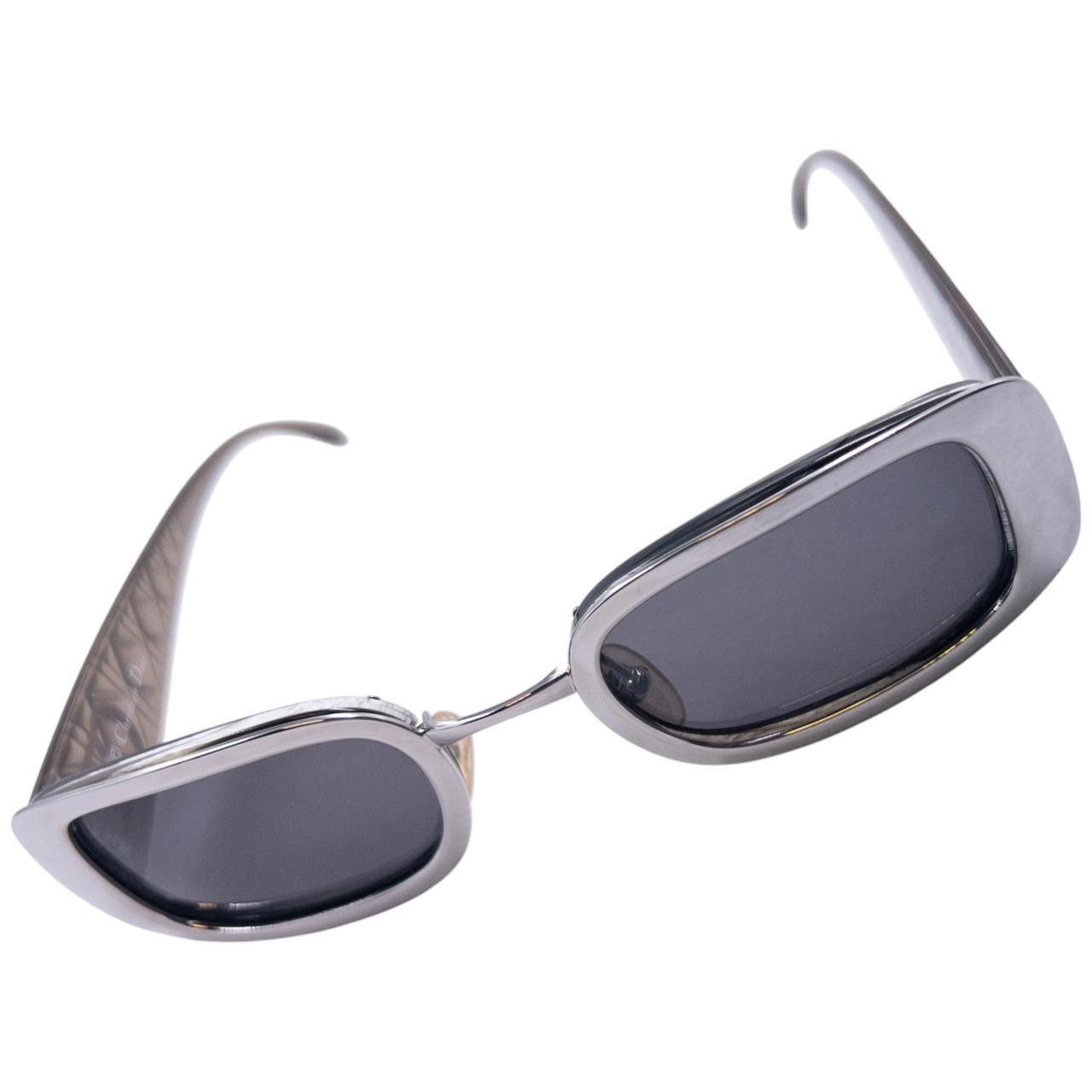 Christian Dior Monsieur Vintage Dior Embossed Sunglasses Size ONE SIZE - 4 Thumbnail