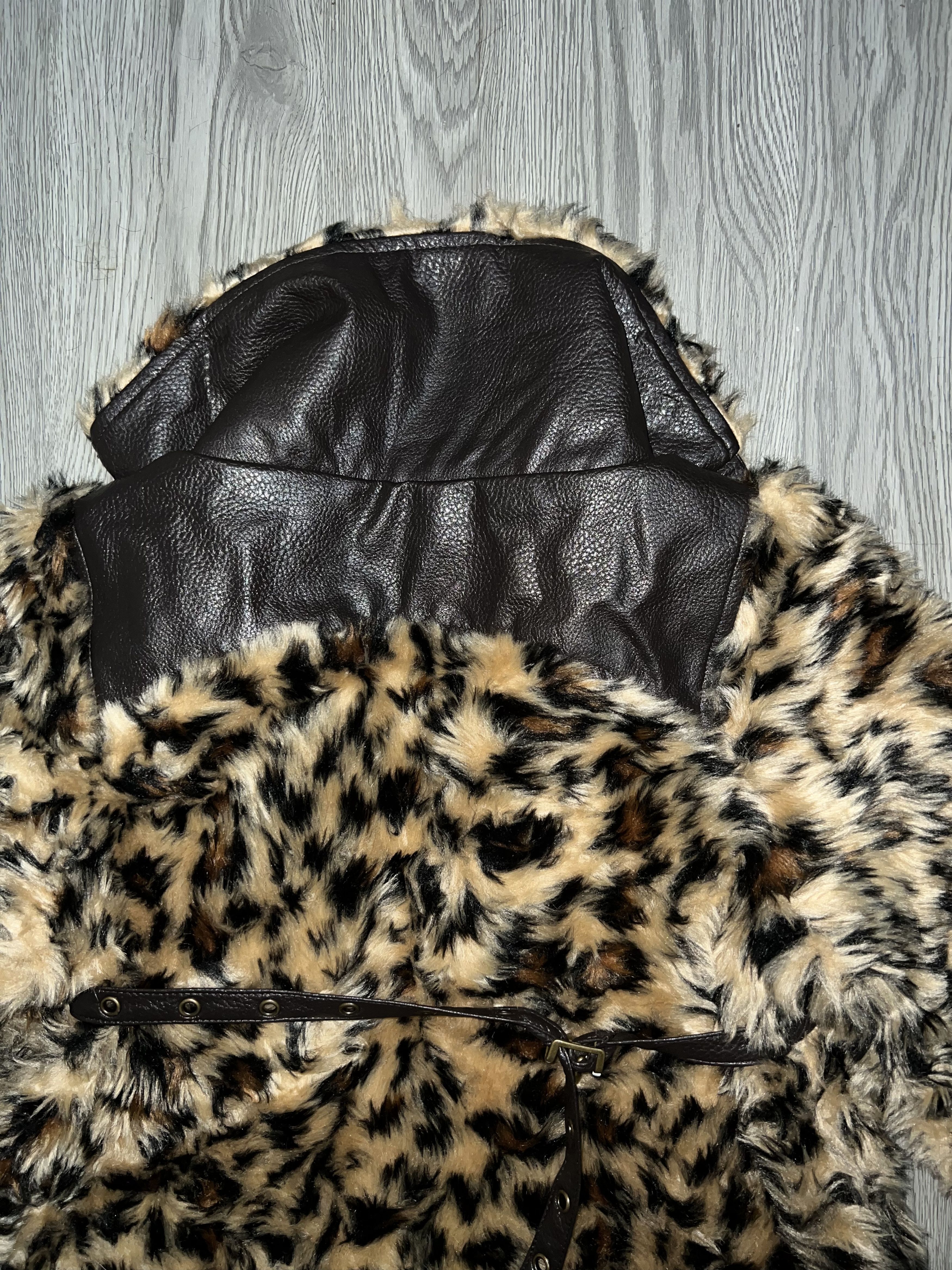 Japanese Brand Rare JSG leopard fur crop jacket 🐆 Size S / US 4 / IT 40 - 20 Thumbnail