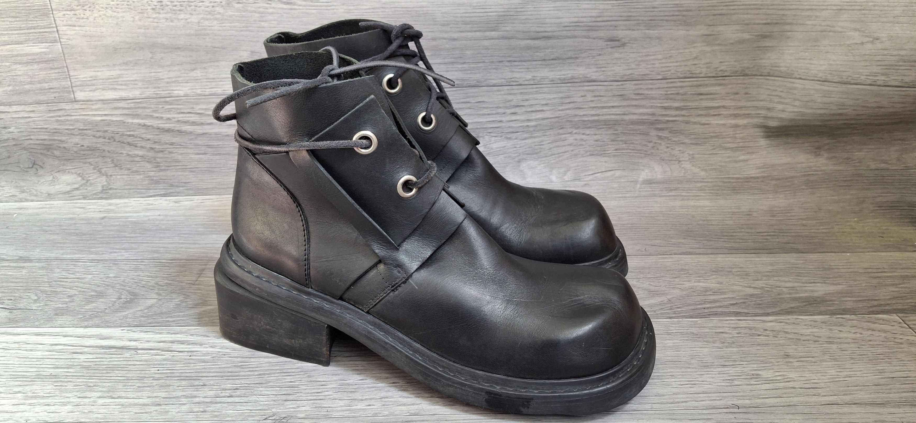 Vintage Vintage 90's chunky Faits Divers, dirk bikkembergs Y2k boots Size US 10 / EU 43 - 8 Thumbnail