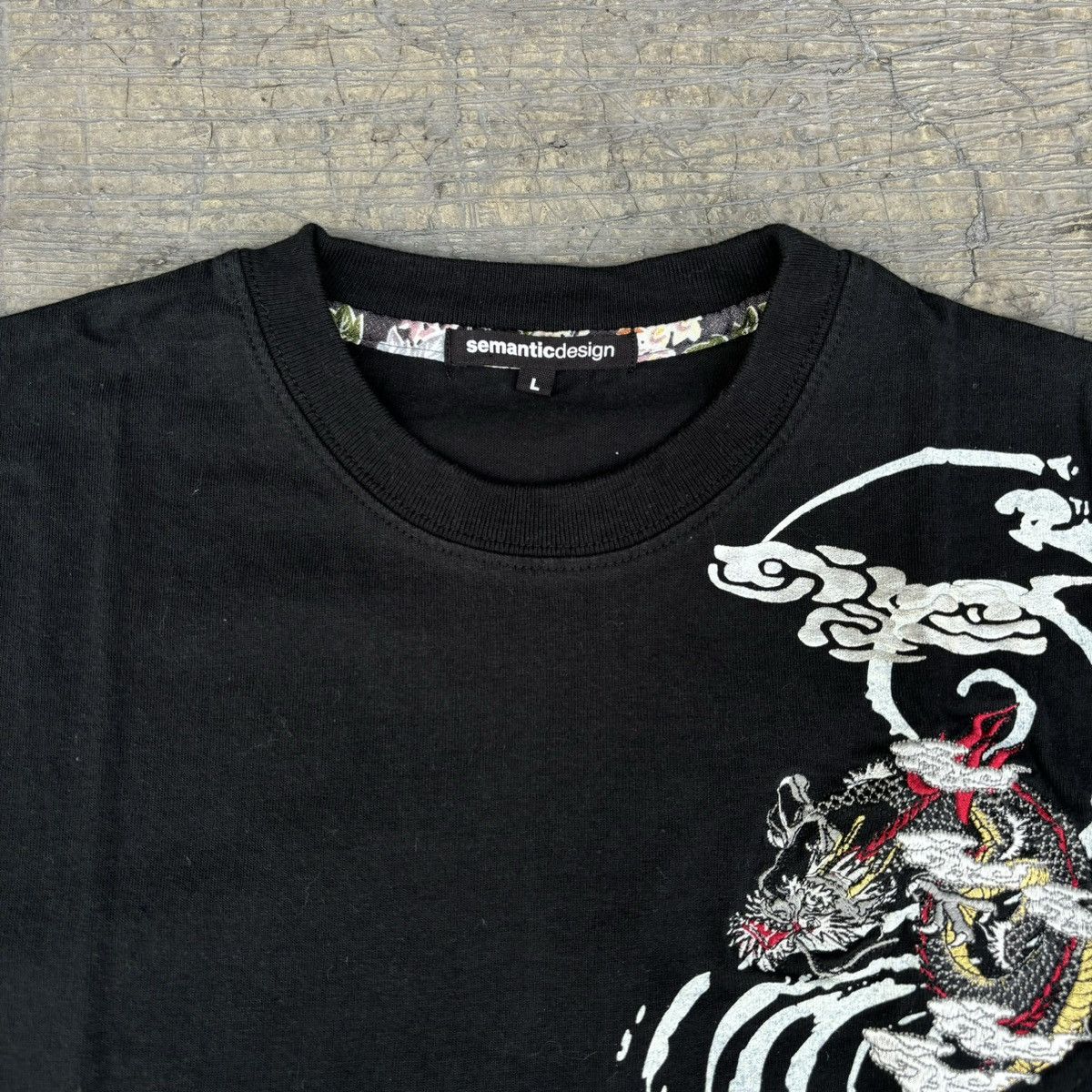 Japanese Brand × semanticdesign Y2K semantic design sukajan tshirt Size US L / EU 52-54 / 3 - 3 Thumbnail