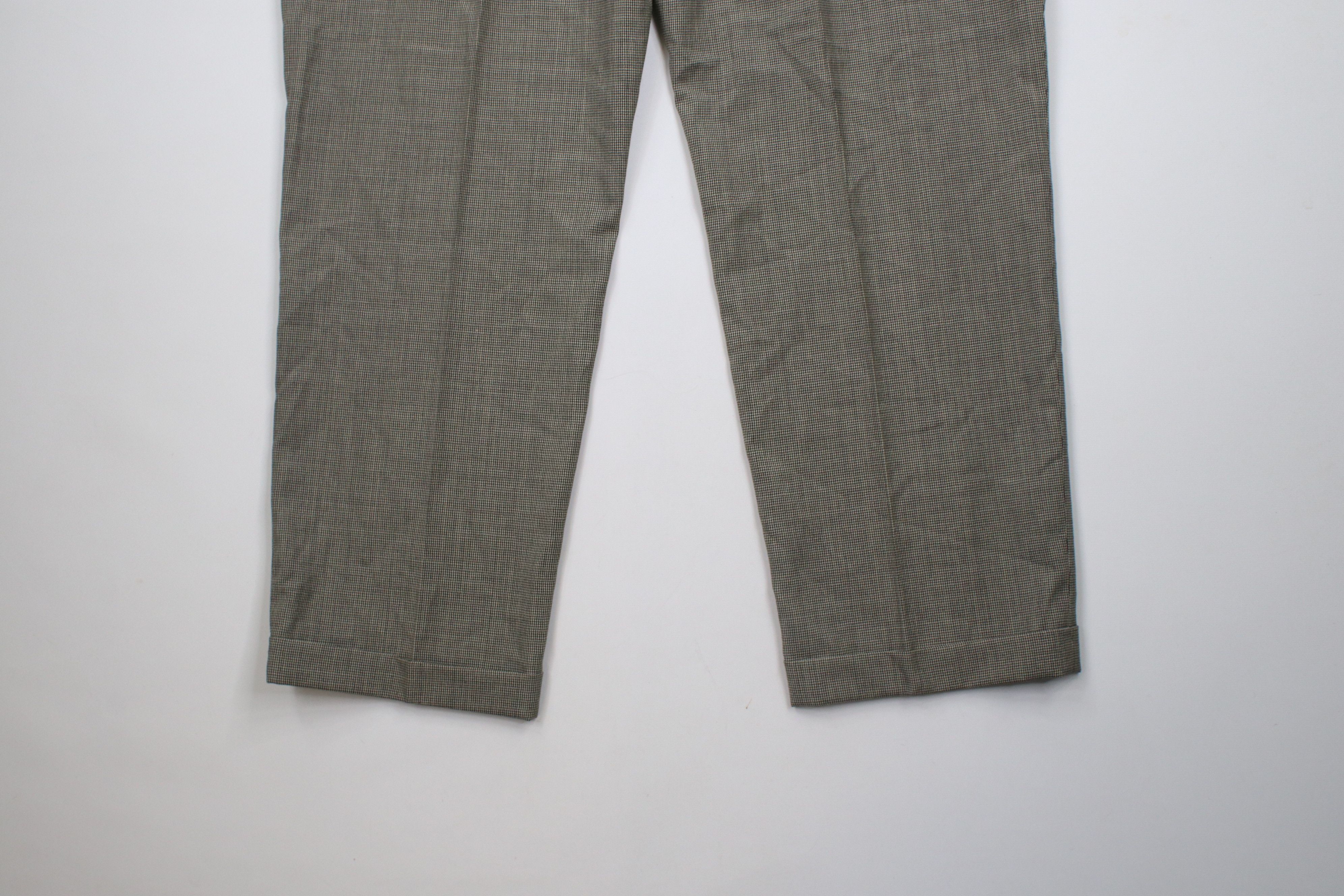 Vintage Vintage 90s Streetwear Houndstooth Wide Leg Chino Pants Size US 40 / EU 56 - 10 Thumbnail