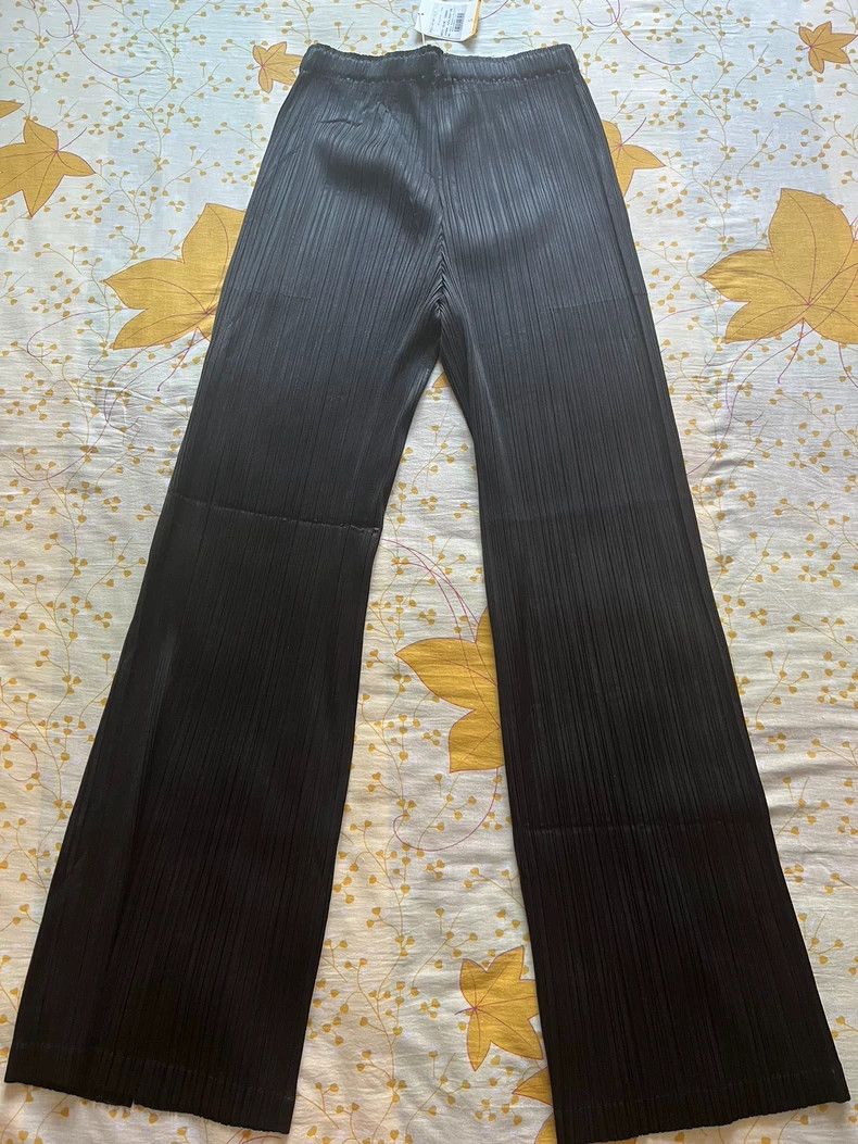 Issey Miyake issey miyake size:5 Black straight-leg trousers 2506-Nexta Size US 26 / EU 42 - 2 Thumbnail