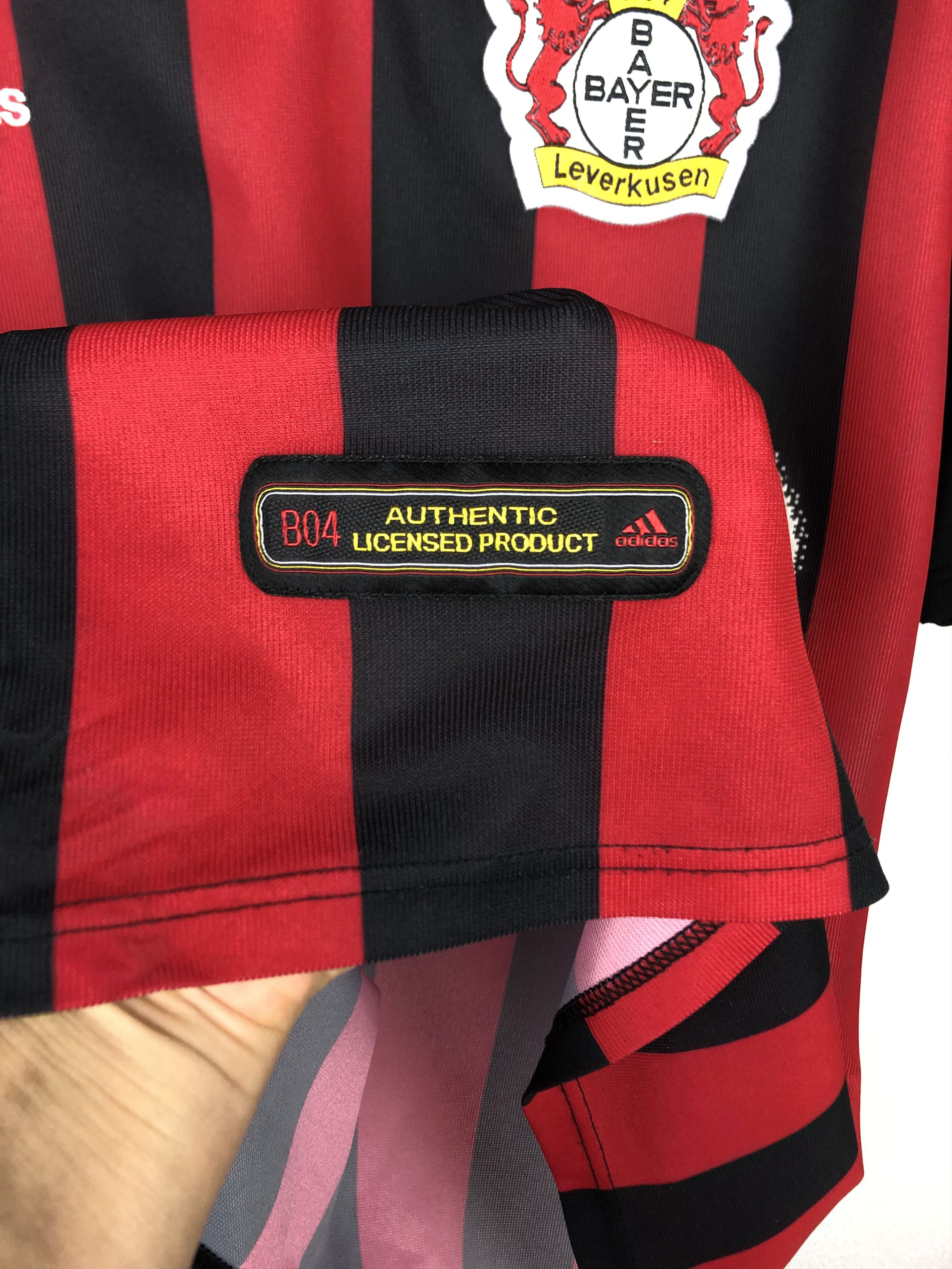 Adidas × Vintage Bayer Leverkusen football shirt 2001 Soccer Adidas Jersey Size US M / EU 48-50 / 2 - 4 Thumbnail