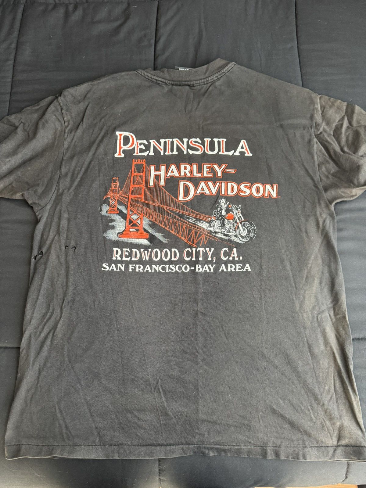 Harley Davidson × Vintage HARLEY TEE Size US XL / EU 56 / 4 - 2 Thumbnail