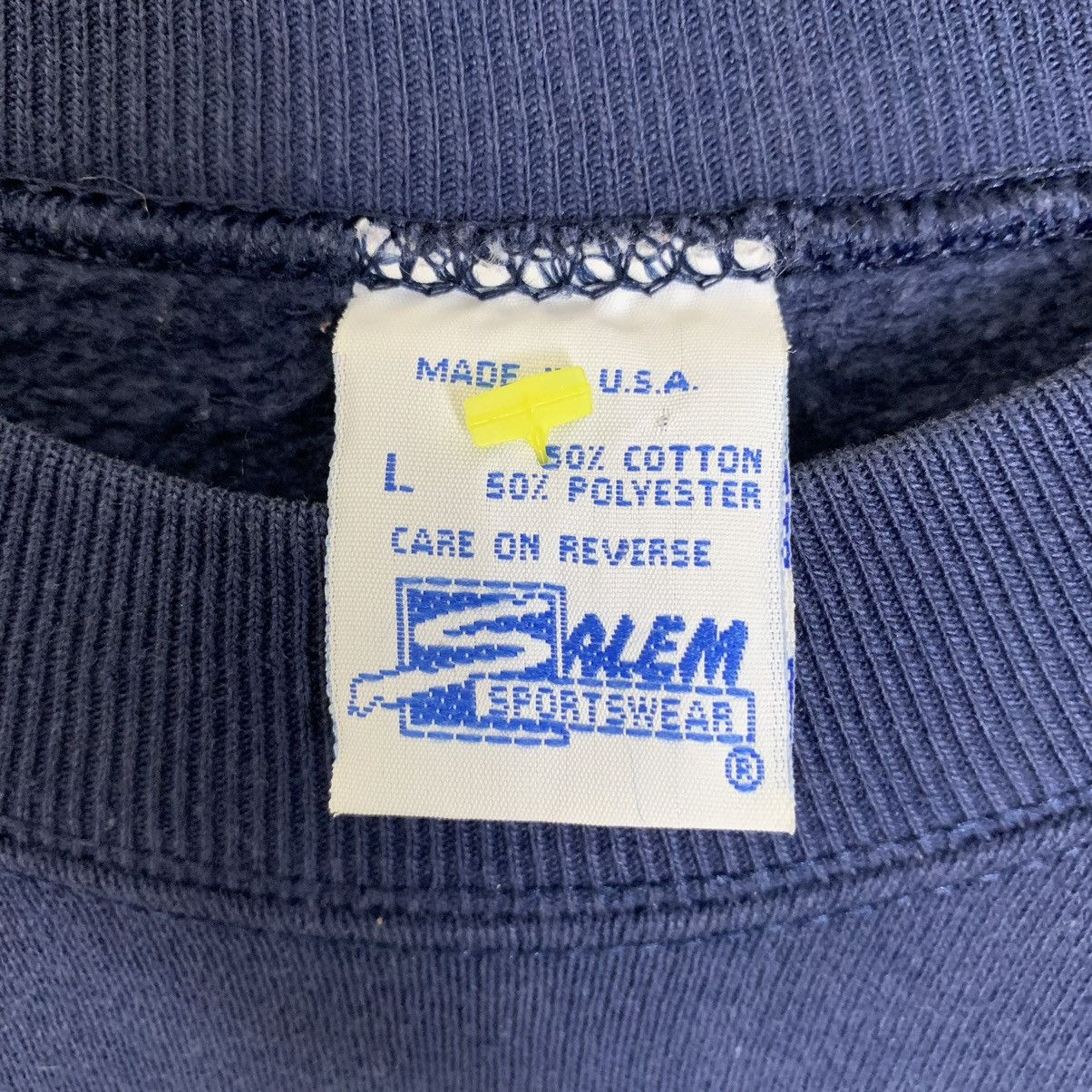 MLB × Vintage 90s Salem Sportswear Indians Cleeveland Sweatshirt Size US L / EU 52-54 / 3 - 9 Thumbnail