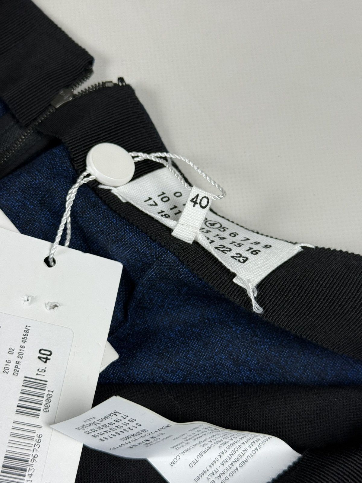 Maison Margiela BNWT! Maison Margiela Wool Wide Leg Dress Pants Trousers Size 27" / US 4 / IT 40 - 12 Thumbnail