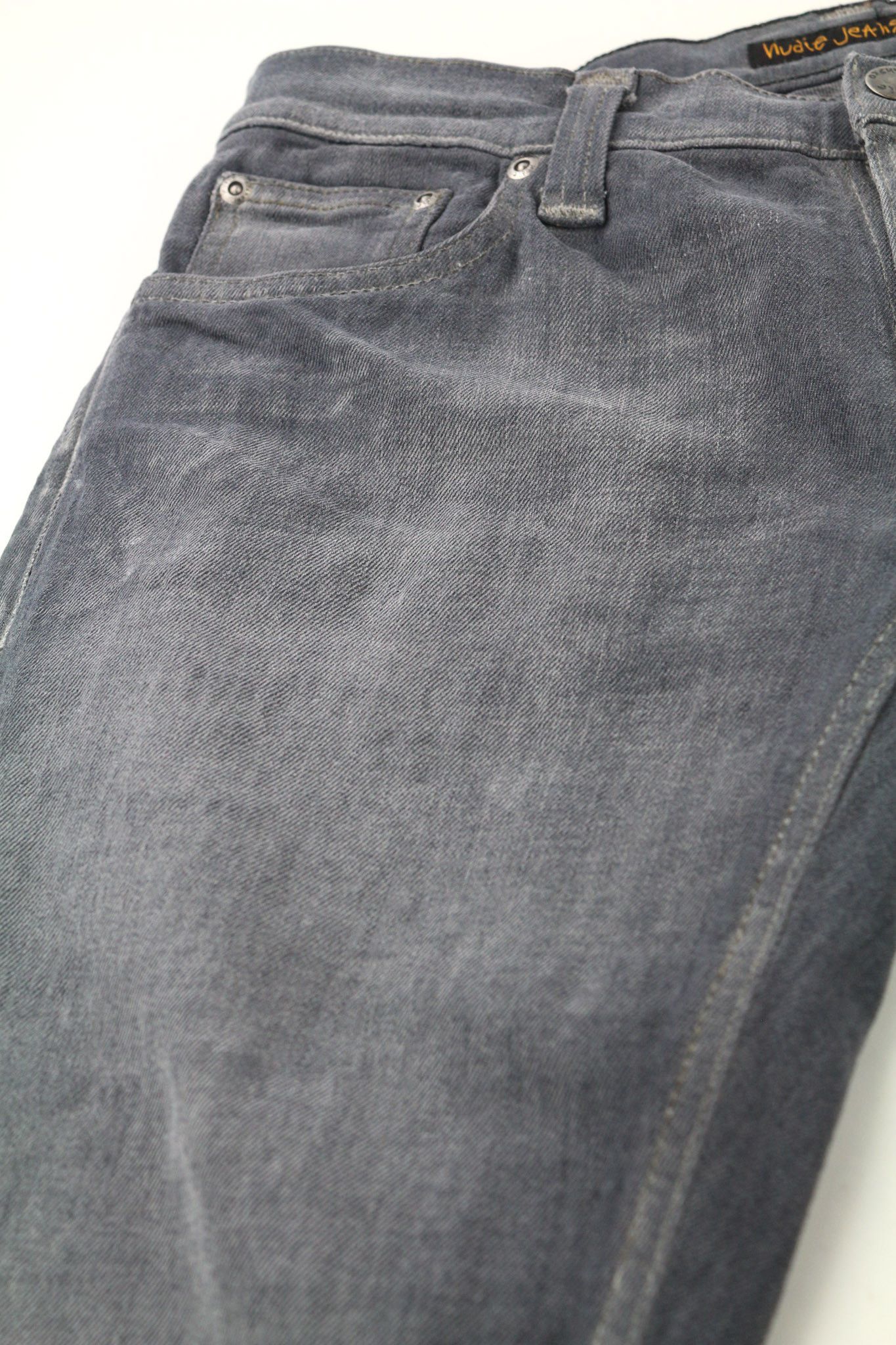 Nudie Jeans TIGHT LONG JOHN W30/L34 Organic Charcoal Zip Fit 80705 Size US 30 / EU 46 - 8 Thumbnail