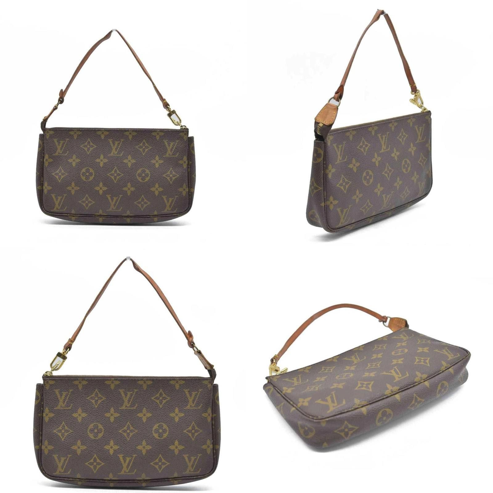 Louis Vuitton Louis Vuitton Monogram Pochette Accessories AR0936 Size ONE SIZE - 2 Thumbnail