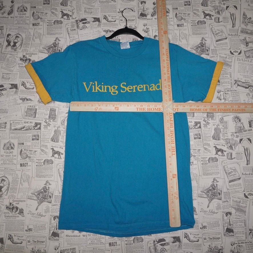 Vintage Medium - Vintage Y2K Viking serenade double sleeve t-shirt Size US M / EU 48-50 / 2 - 4 Thumbnail