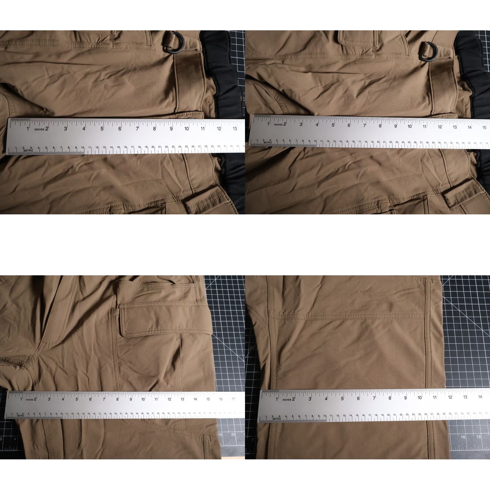 Vintage Duluth Cargo Pants Men's 2XL x 30 Brown Nylon Stretch Lined Pockets Workwear Denim? Size US 42 / EU 58 - 8 Thumbnail